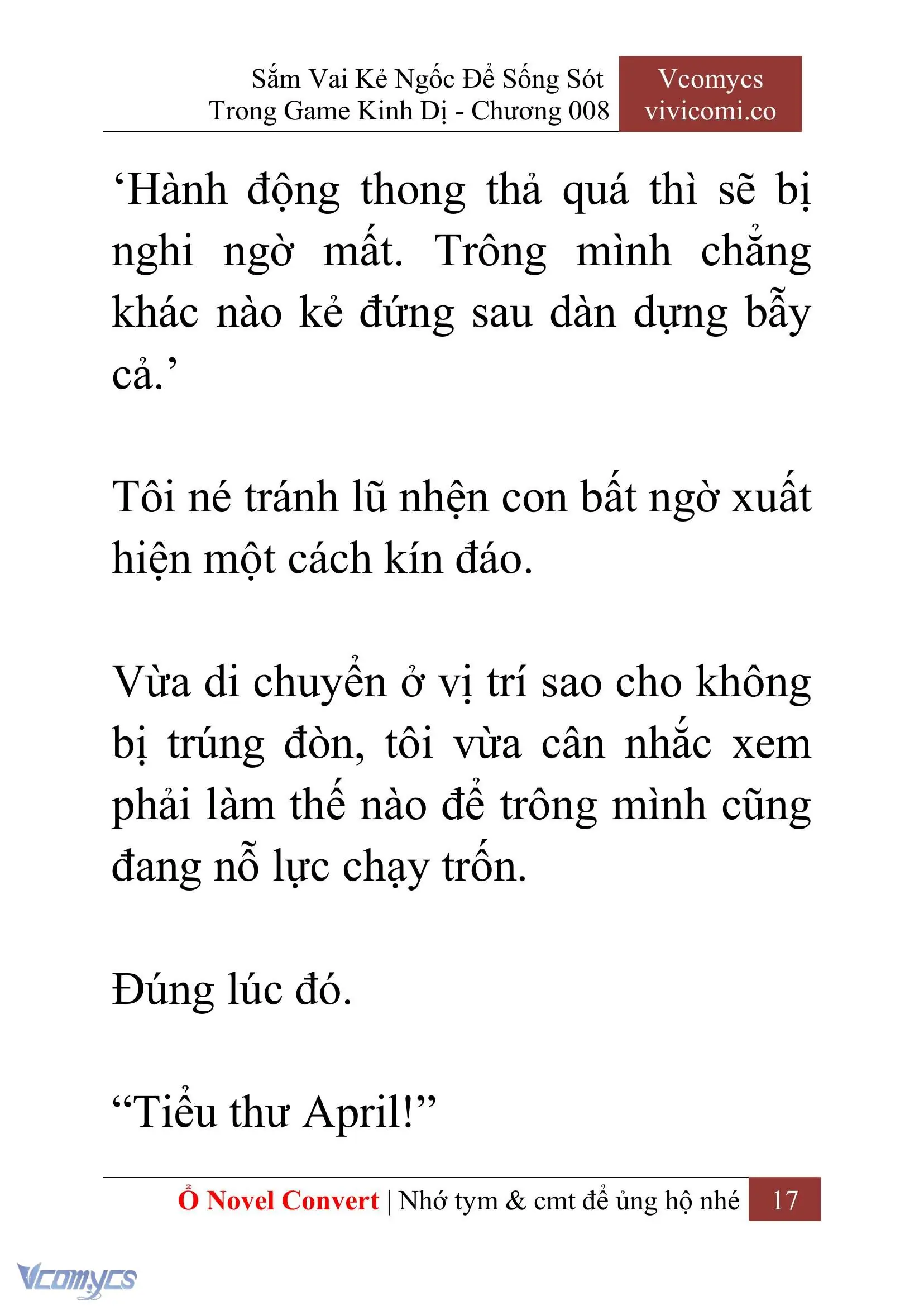 [Novel] Sắm Vai Kẻ Ngốc Để Sống Sót Trong Game Kinh Dị Chapter 8 - Trang 21