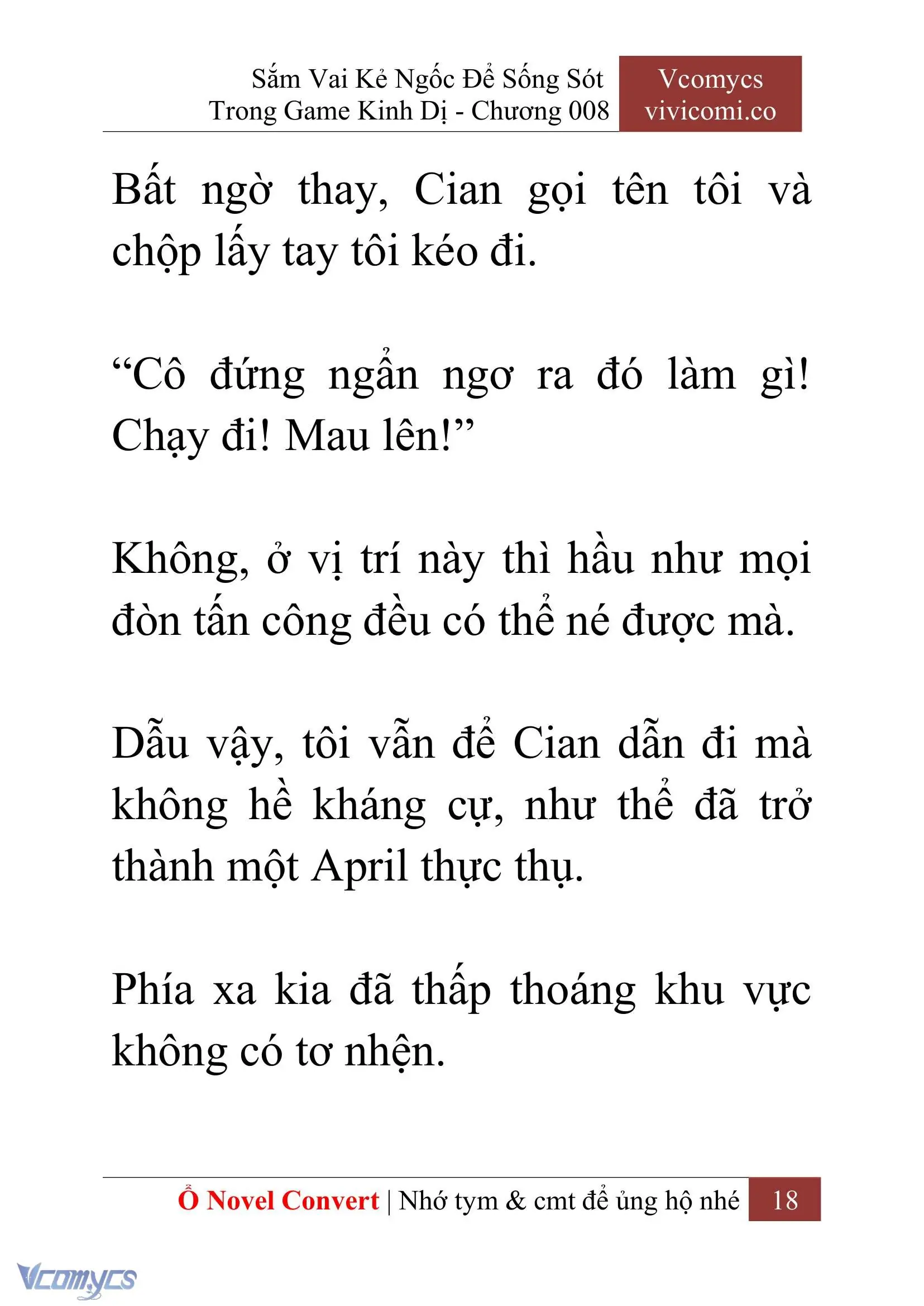 [Novel] Sắm Vai Kẻ Ngốc Để Sống Sót Trong Game Kinh Dị Chapter 8 - Trang 22