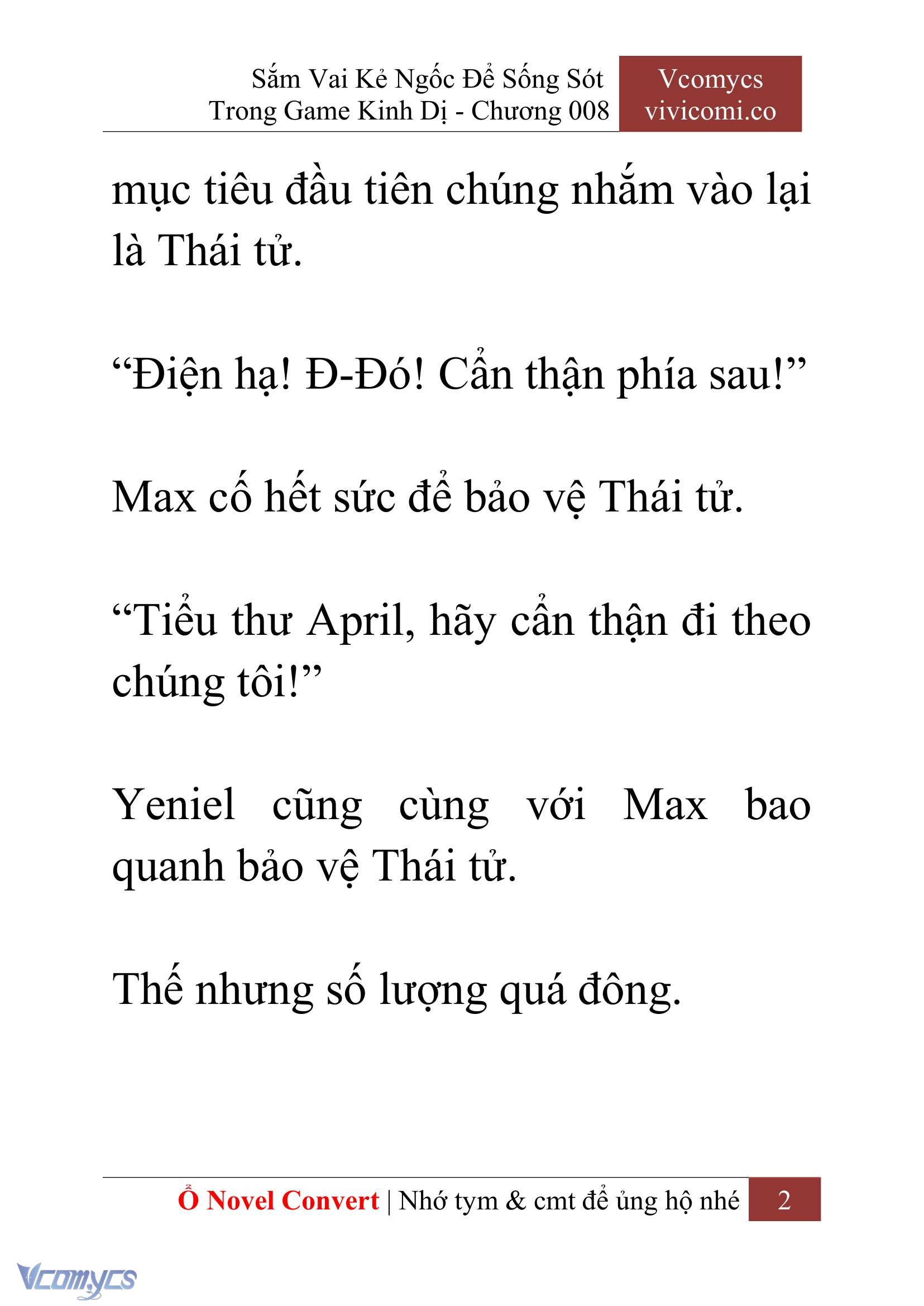 [Novel] Sắm Vai Kẻ Ngốc Để Sống Sót Trong Game Kinh Dị Chapter 8 - Trang 6