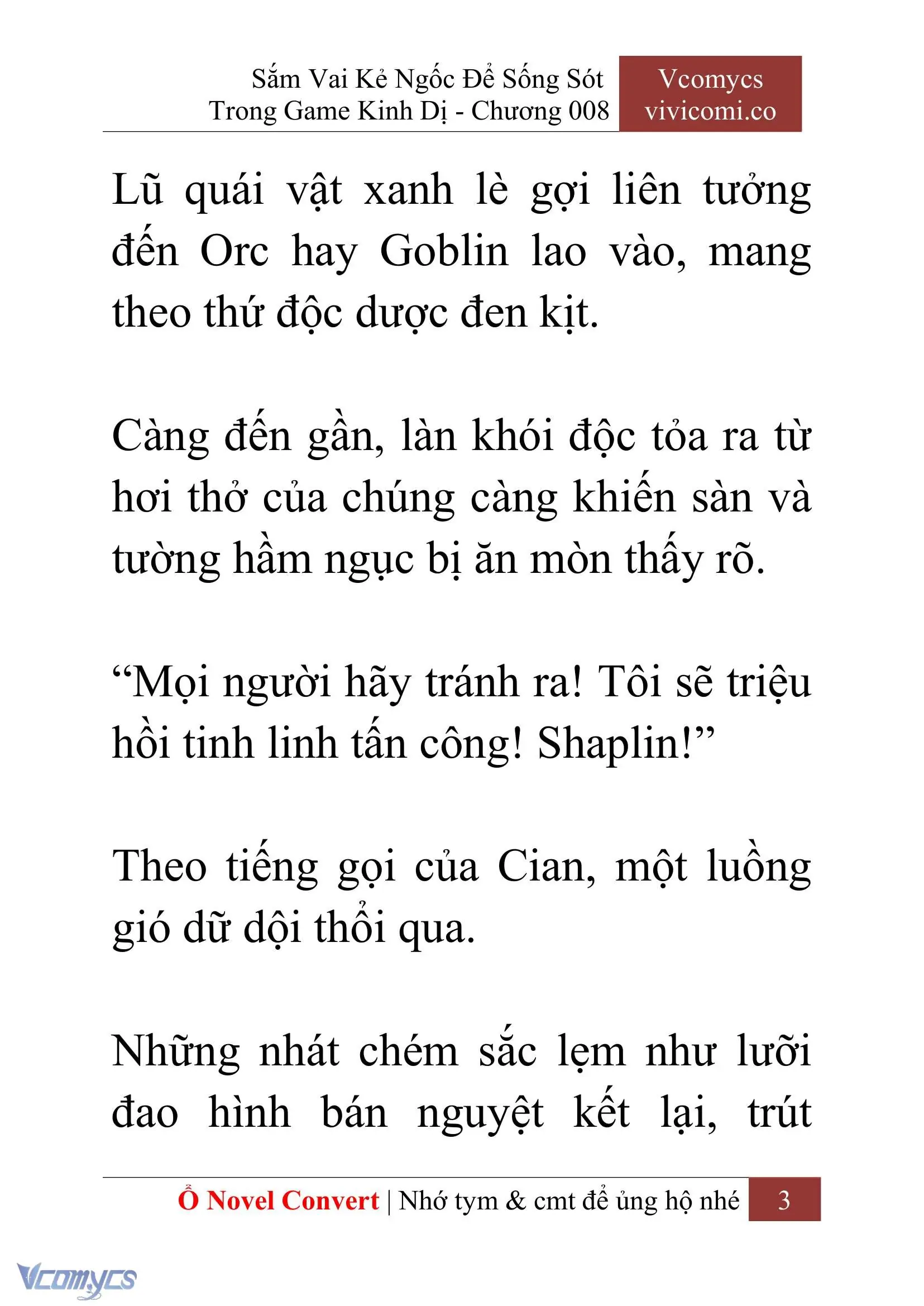 [Novel] Sắm Vai Kẻ Ngốc Để Sống Sót Trong Game Kinh Dị Chapter 8 - Trang 7
