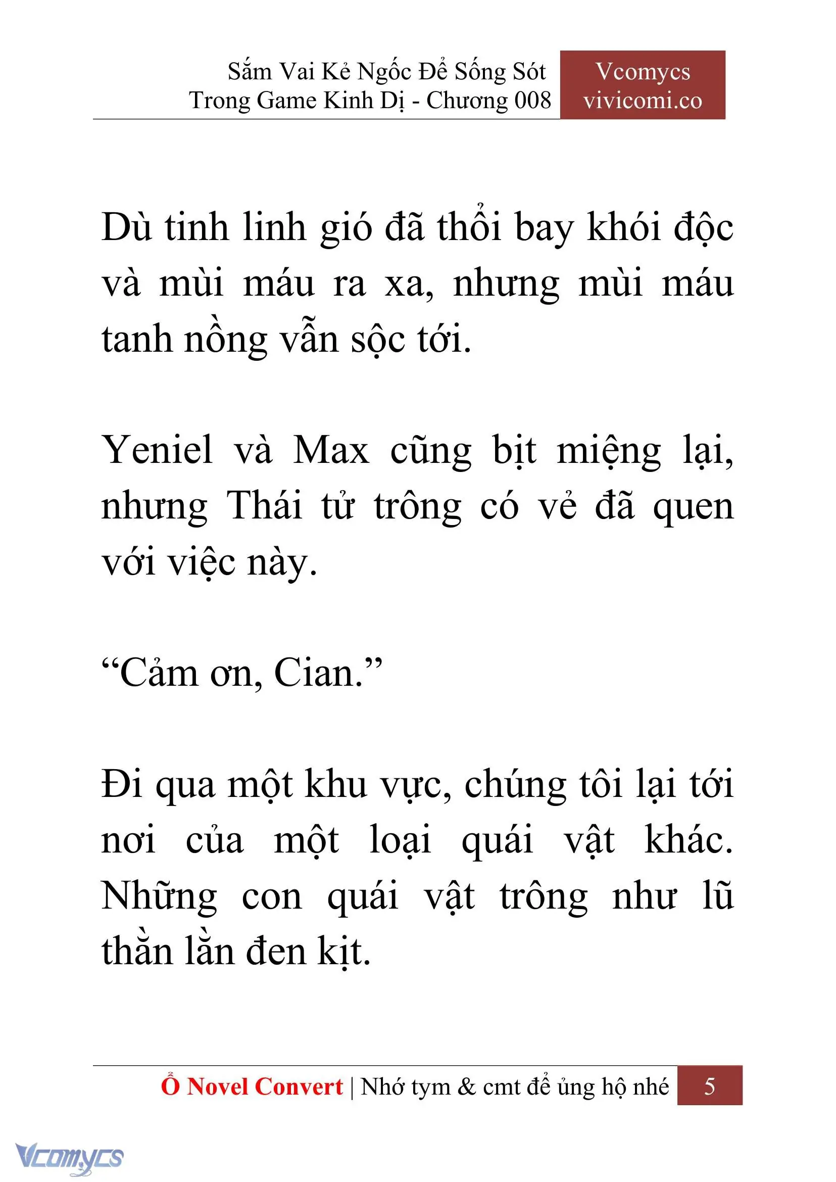[Novel] Sắm Vai Kẻ Ngốc Để Sống Sót Trong Game Kinh Dị Chapter 8 - Trang 9
