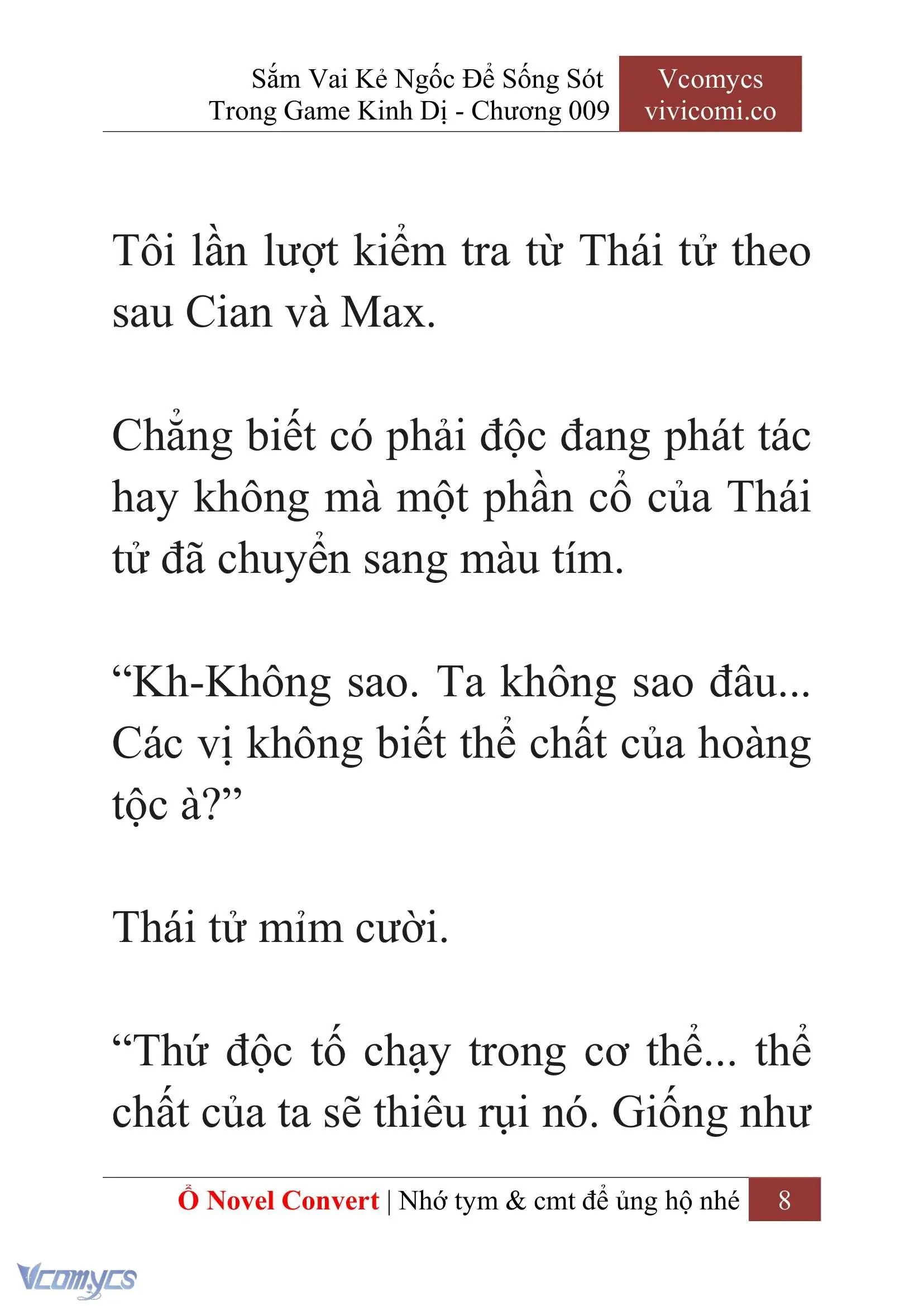 [Novel] Sắm Vai Kẻ Ngốc Để Sống Sót Trong Game Kinh Dị Chapter 9 - Trang 12