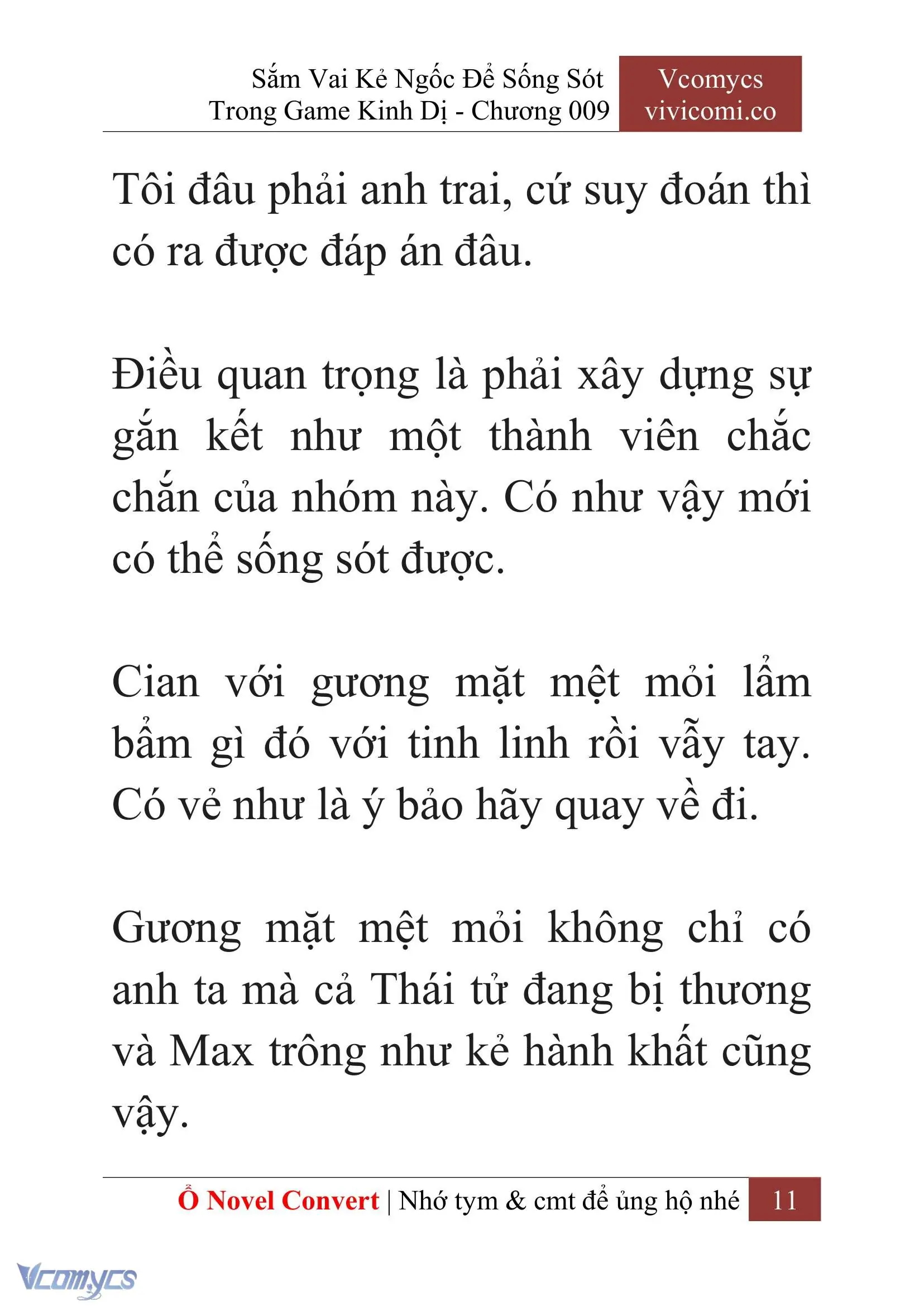 [Novel] Sắm Vai Kẻ Ngốc Để Sống Sót Trong Game Kinh Dị Chapter 9 - Trang 15