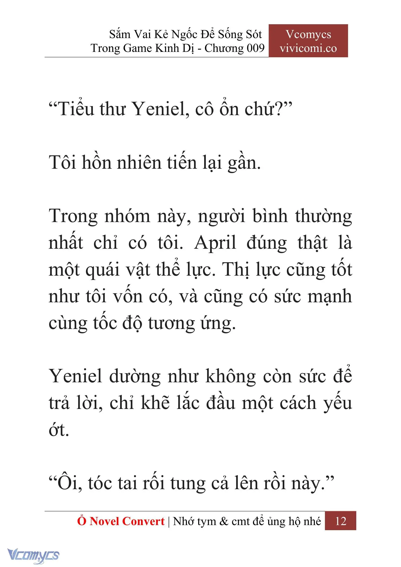 [Novel] Sắm Vai Kẻ Ngốc Để Sống Sót Trong Game Kinh Dị Chapter 9 - Trang 16