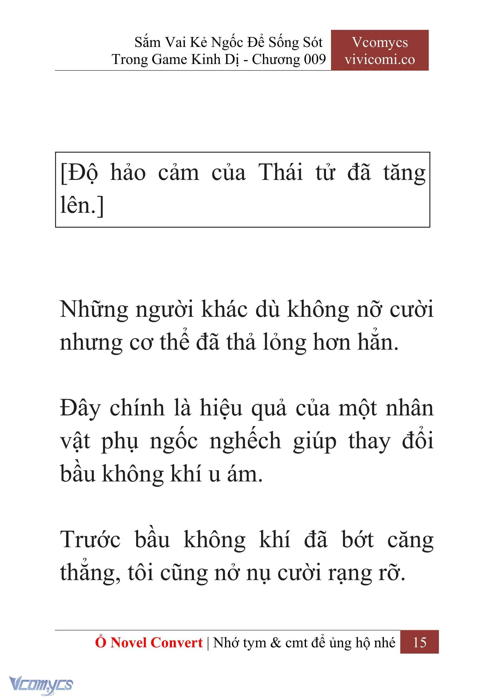 [Novel] Sắm Vai Kẻ Ngốc Để Sống Sót Trong Game Kinh Dị Chapter 9 - Trang 19