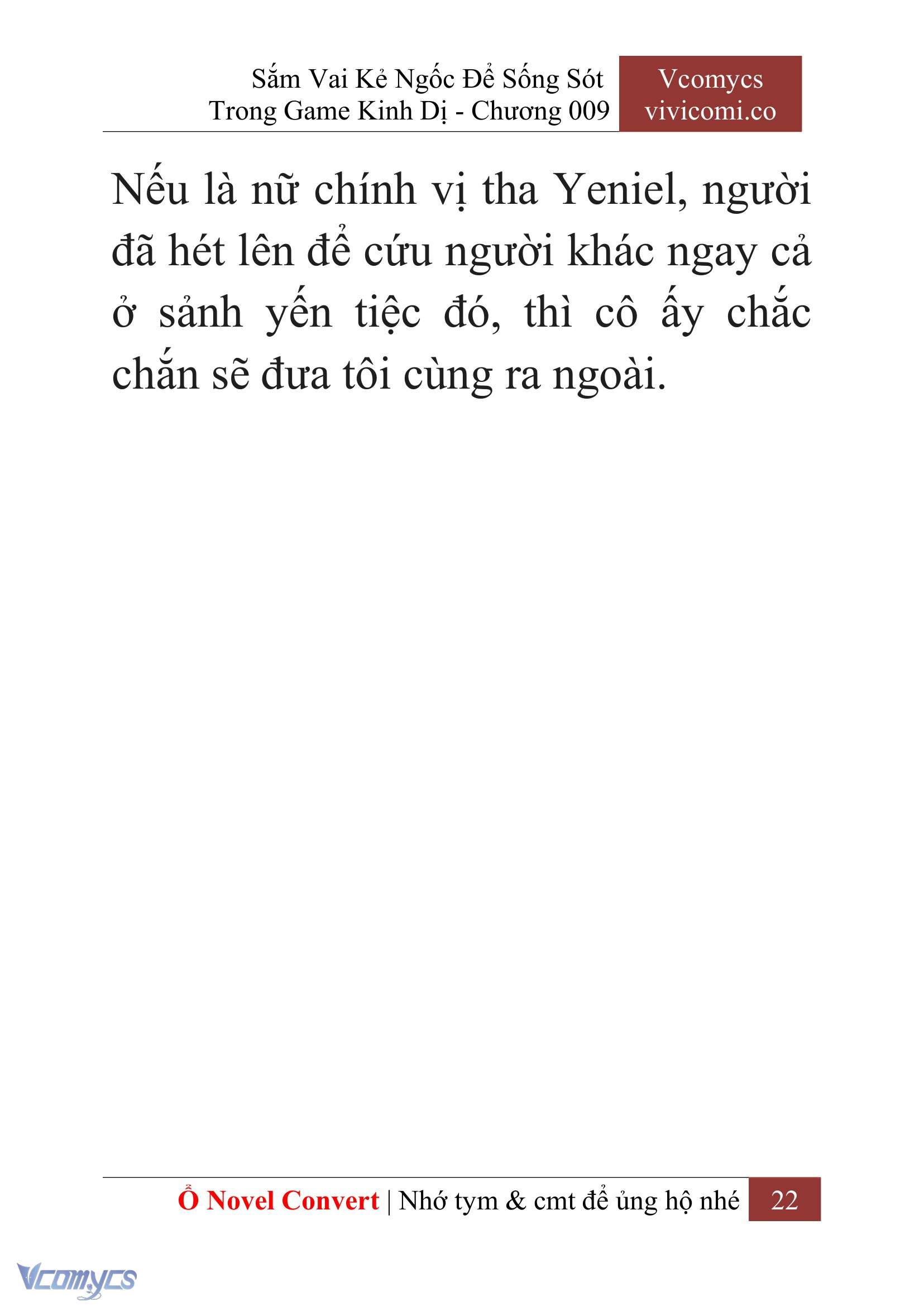 [Novel] Sắm Vai Kẻ Ngốc Để Sống Sót Trong Game Kinh Dị Chapter 9 - Trang 26