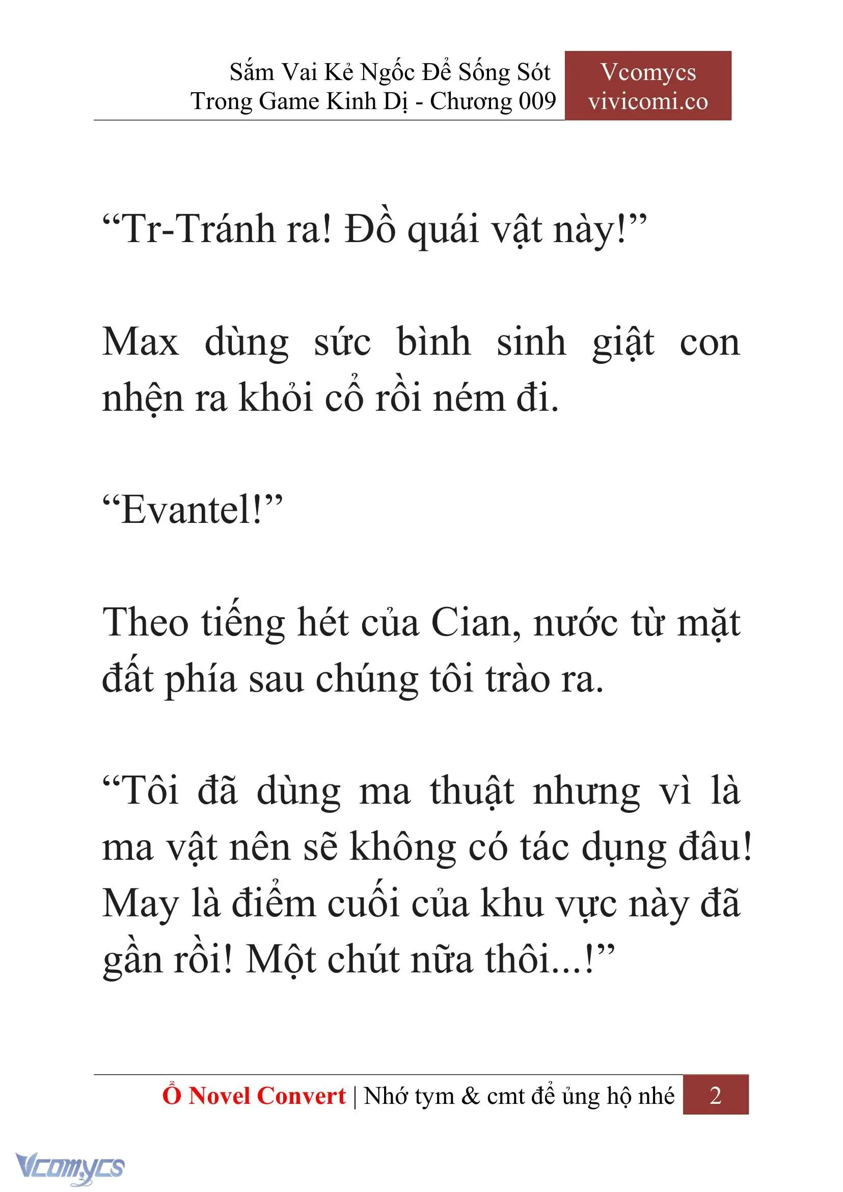 [Novel] Sắm Vai Kẻ Ngốc Để Sống Sót Trong Game Kinh Dị Chapter 9 - Trang 6