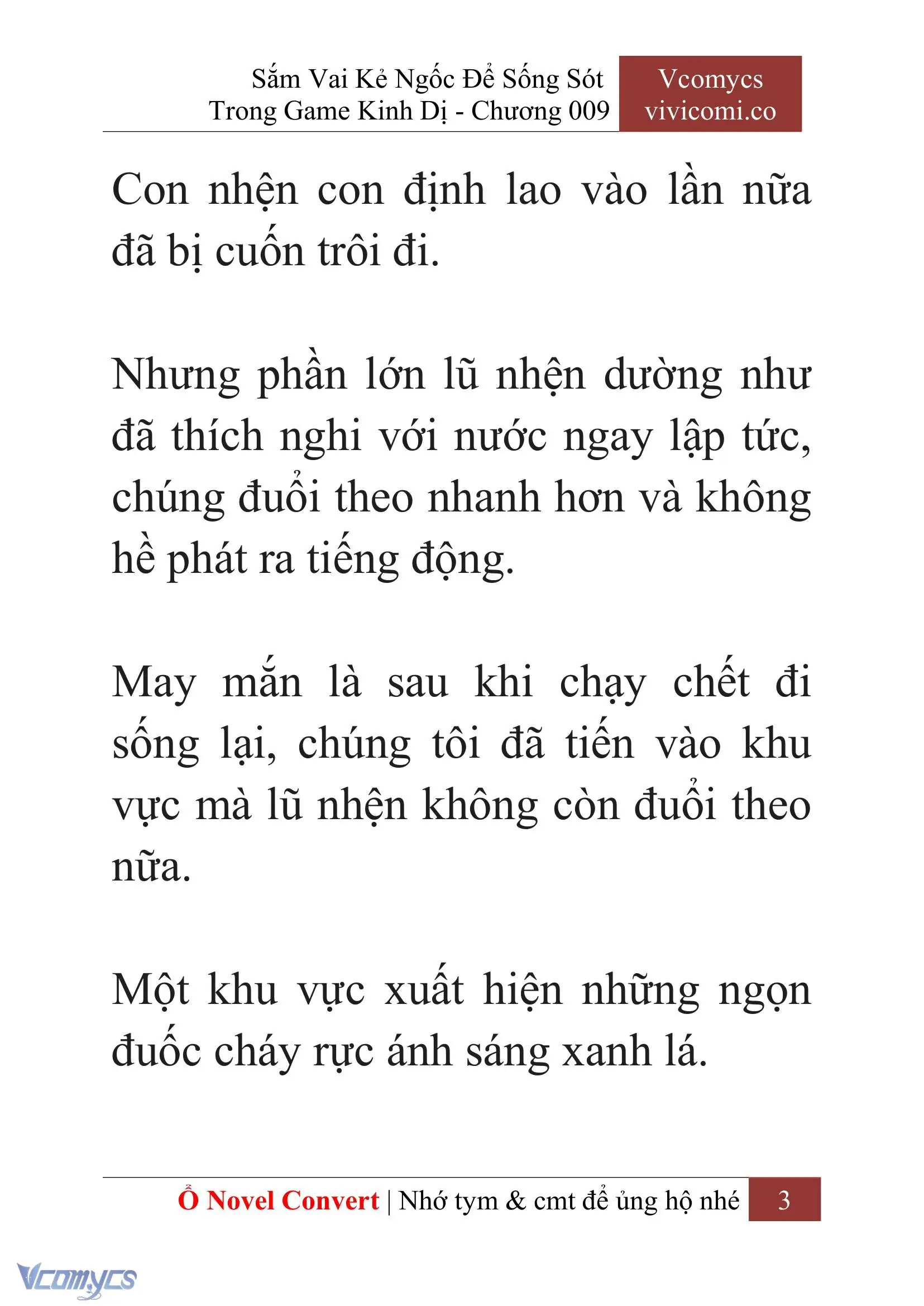 [Novel] Sắm Vai Kẻ Ngốc Để Sống Sót Trong Game Kinh Dị Chapter 9 - Trang 7