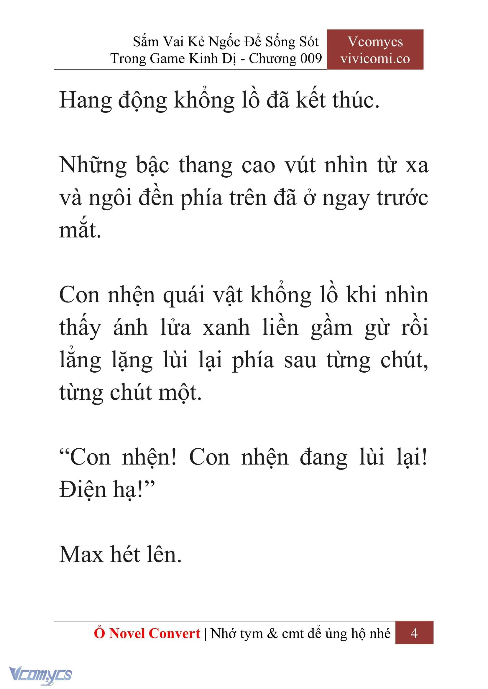 [Novel] Sắm Vai Kẻ Ngốc Để Sống Sót Trong Game Kinh Dị Chapter 9 - Trang 8