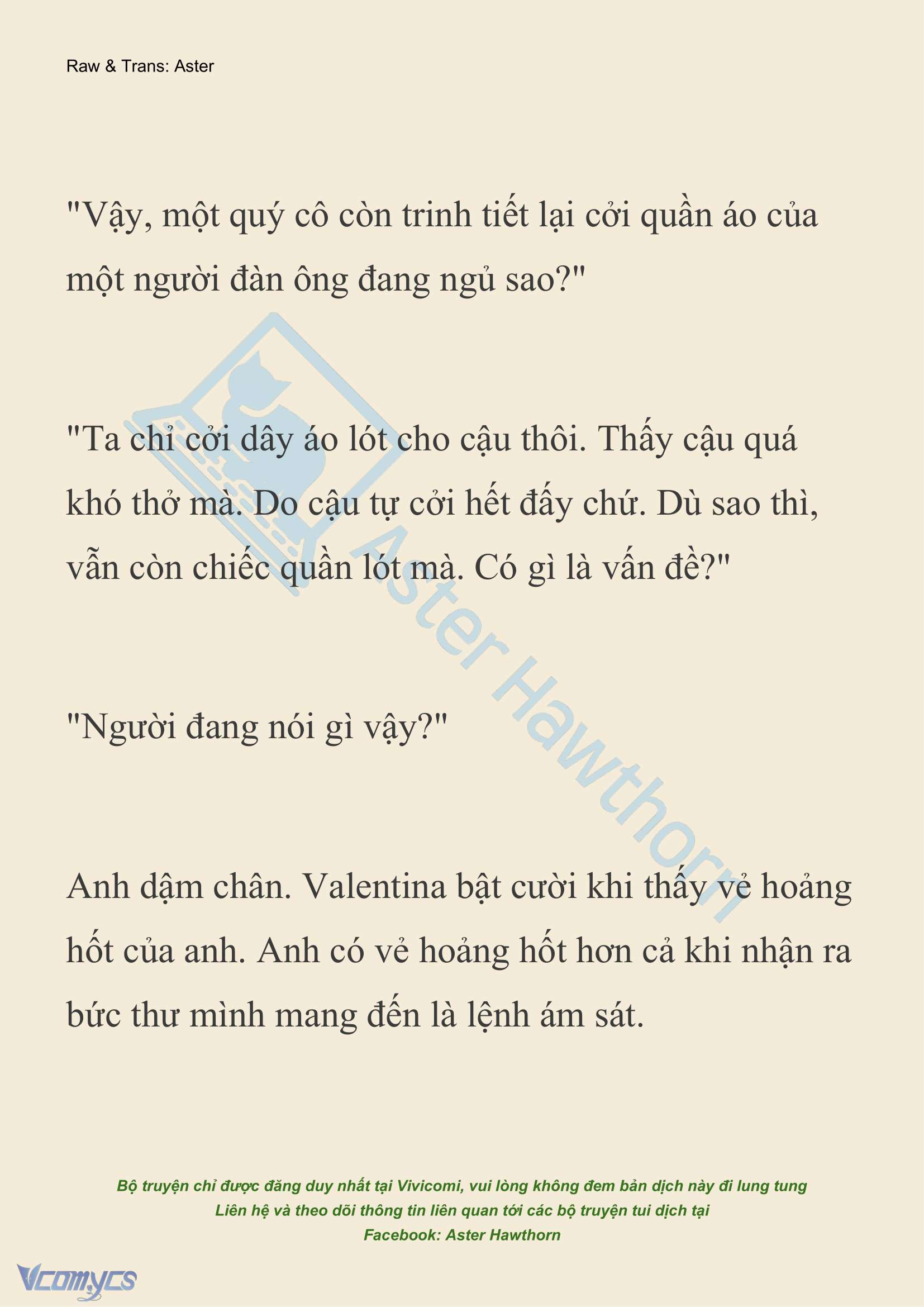 [NOVEL] Thiên Đường Của Valentina Chapter 100 - Trang 6