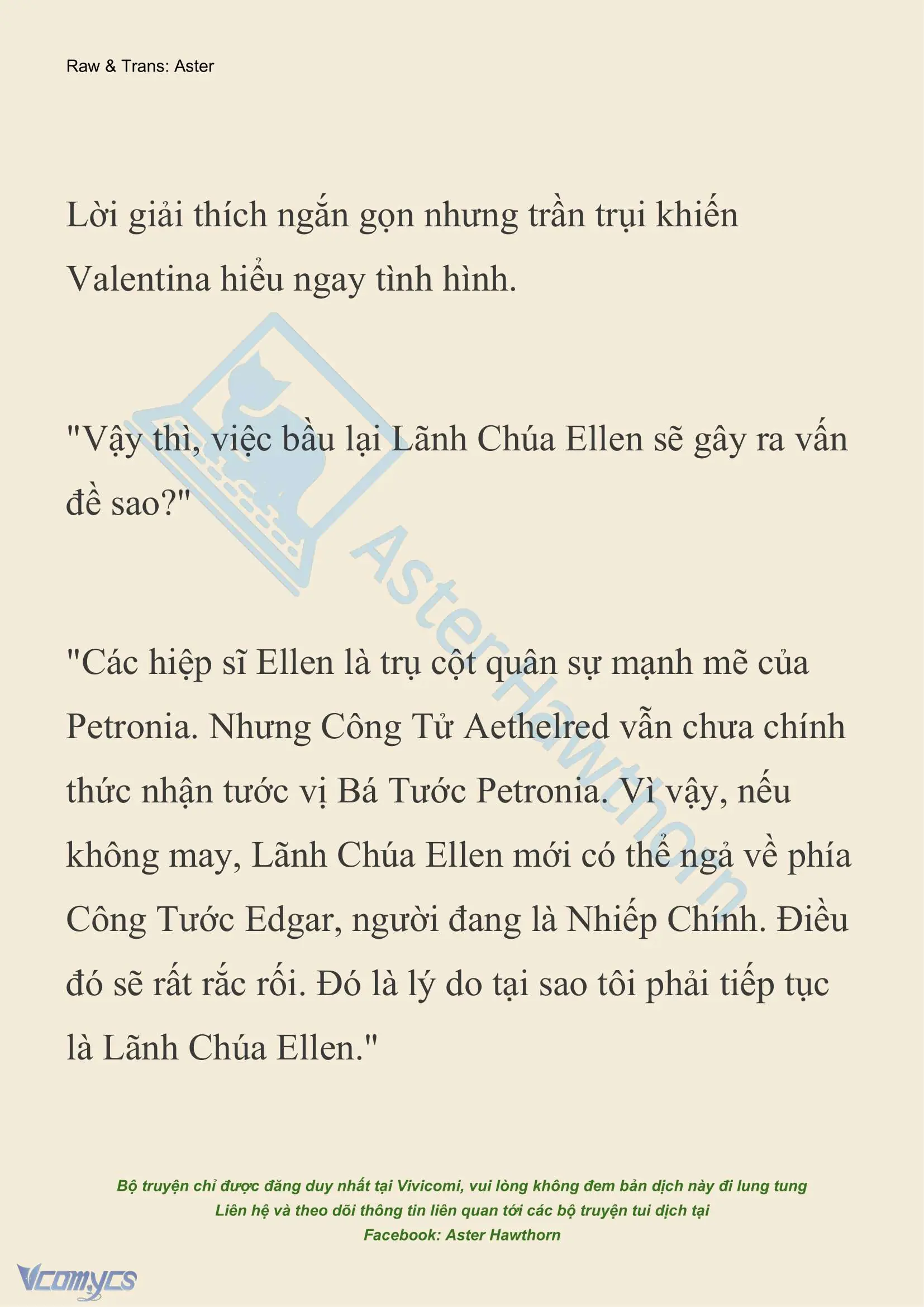 [NOVEL] Thiên Đường Của Valentina Chapter 101 - Trang 10