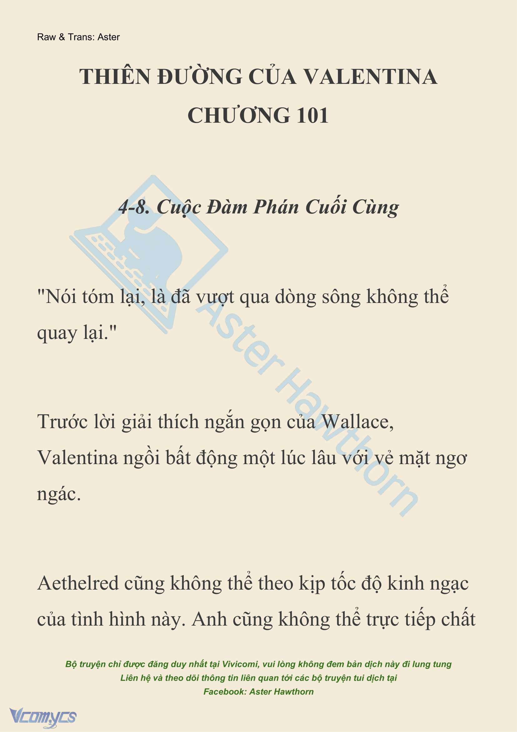 [NOVEL] Thiên Đường Của Valentina Chapter 101 - Trang 2