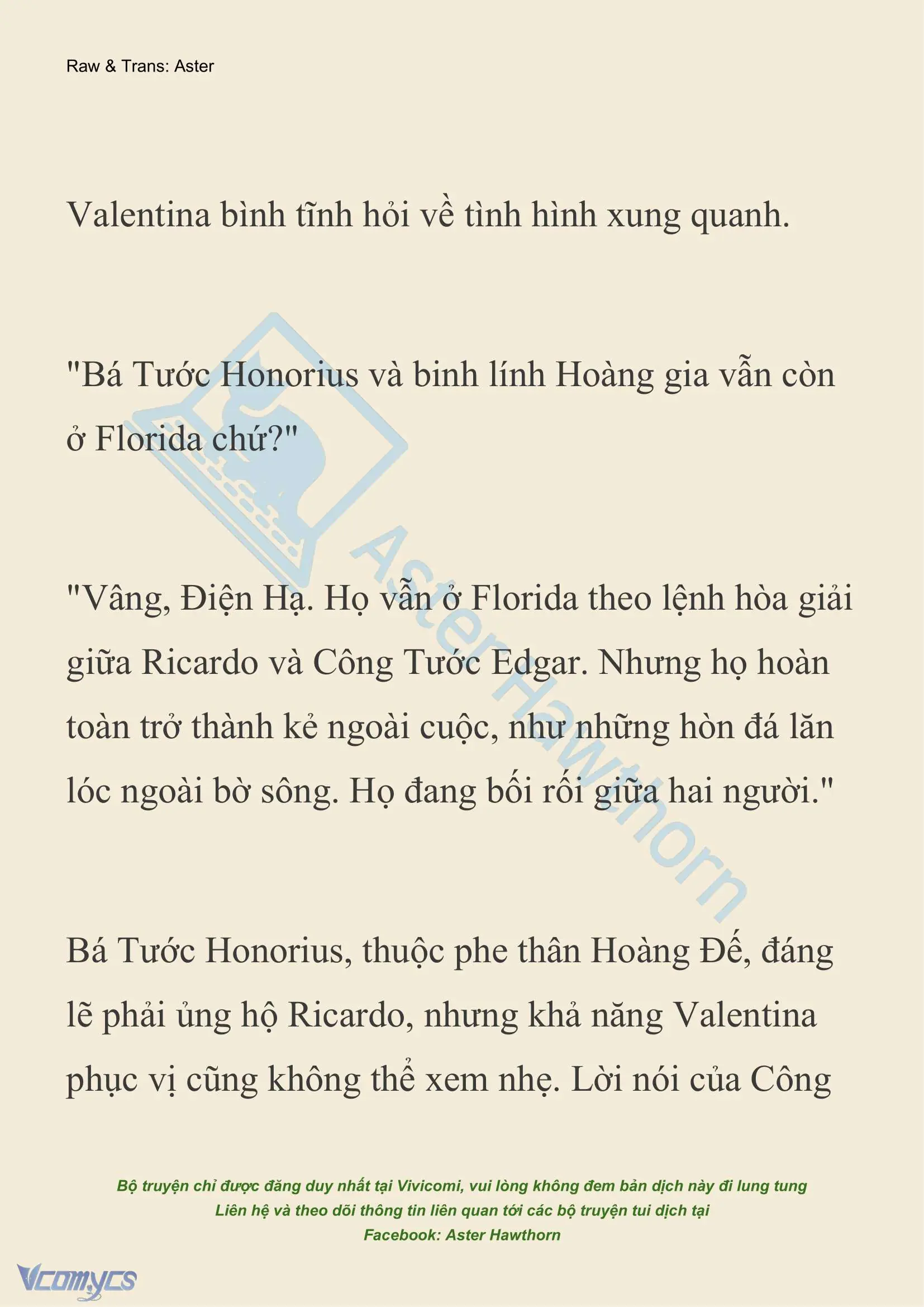 [NOVEL] Thiên Đường Của Valentina Chapter 104 - Trang 12