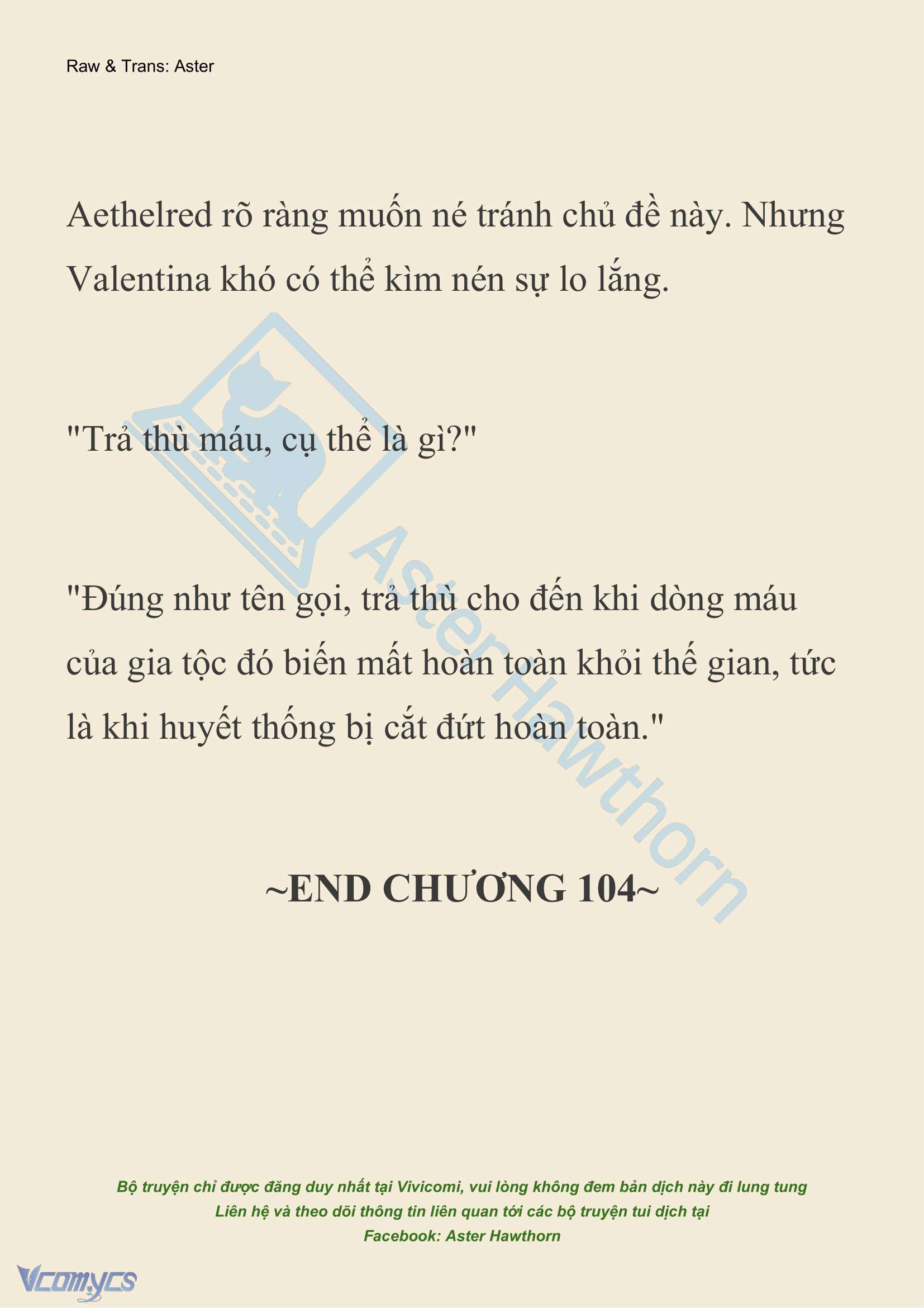 [NOVEL] Thiên Đường Của Valentina Chapter 104 - Trang 21