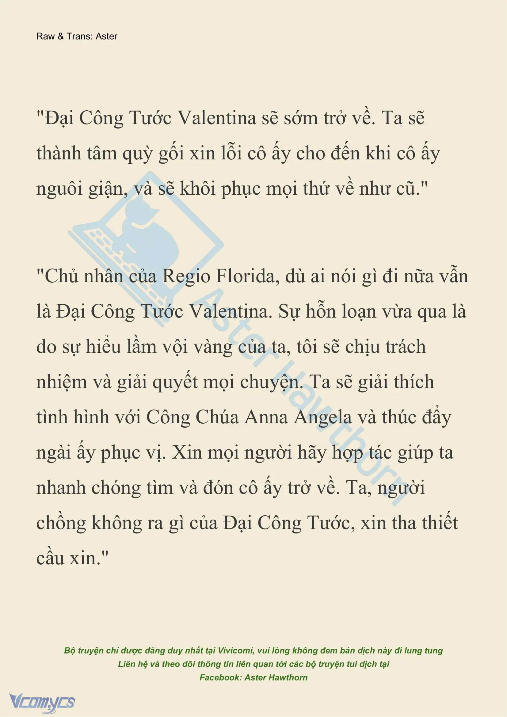 [NOVEL] Thiên Đường Của Valentina Chapter 104 - Trang 8