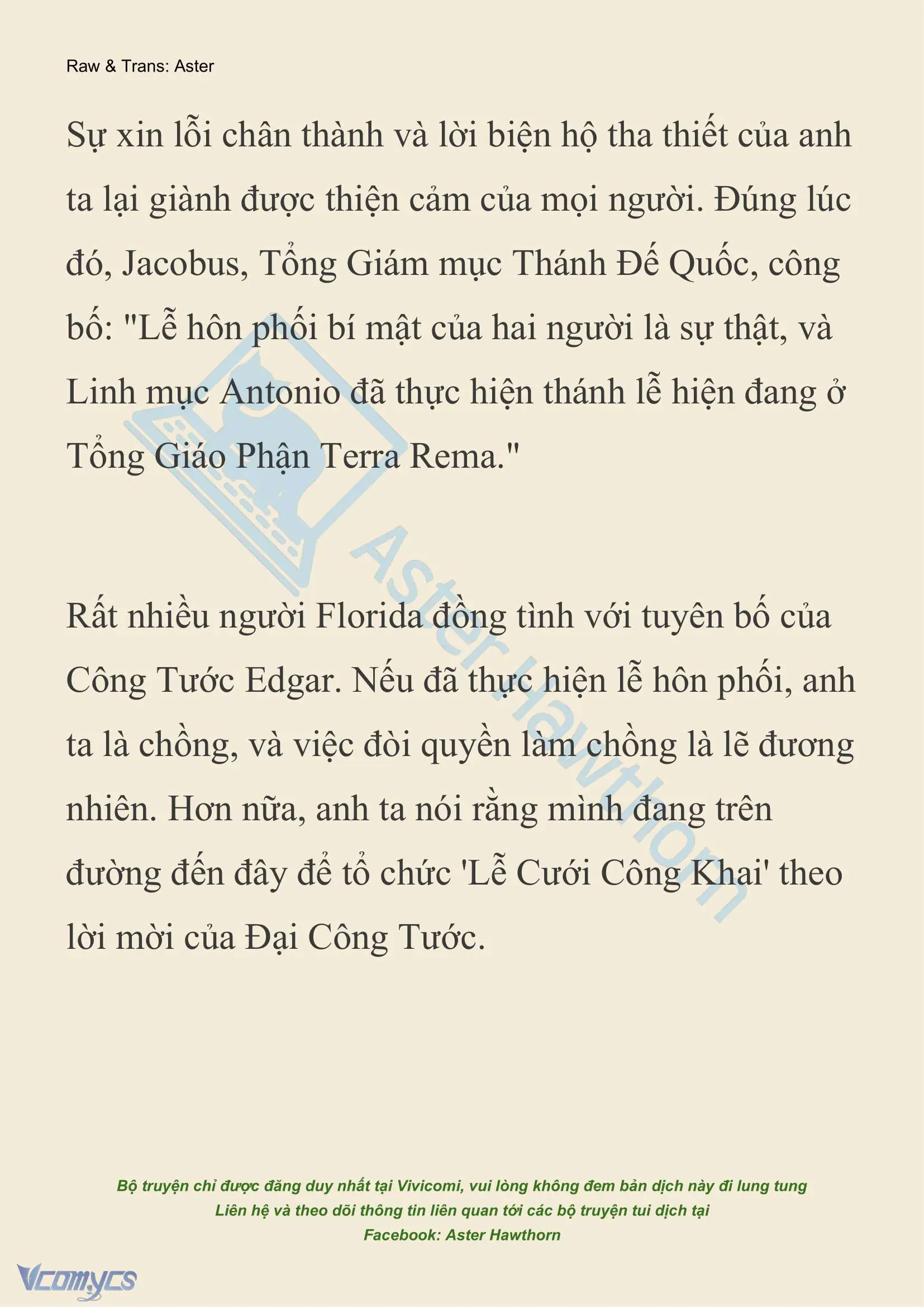 [NOVEL] Thiên Đường Của Valentina Chapter 104 - Trang 9