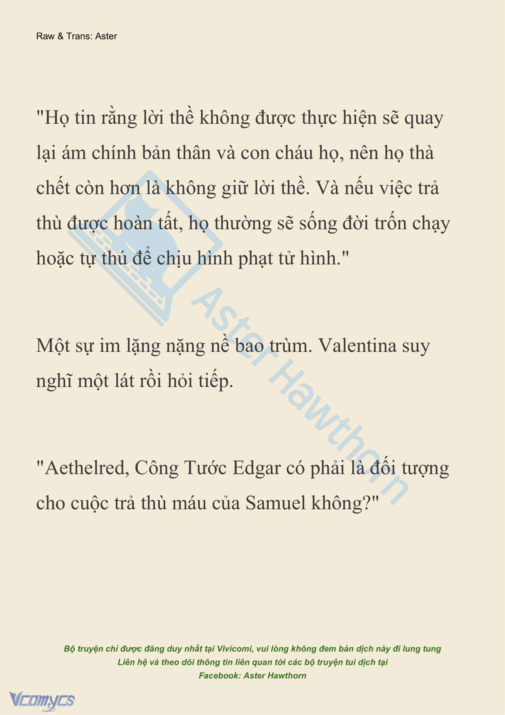 [NOVEL] Thiên Đường Của Valentina Chapter 105 - Trang 4