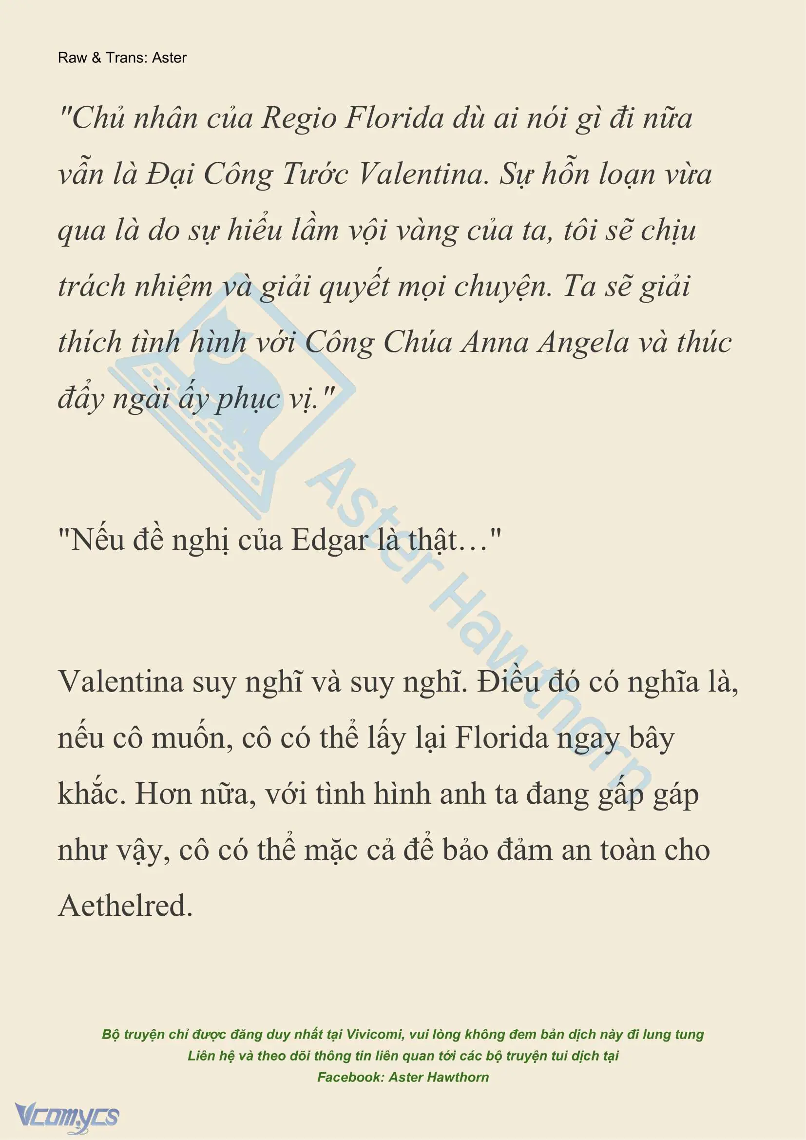 [NOVEL] Thiên Đường Của Valentina Chapter 106 - Trang 11