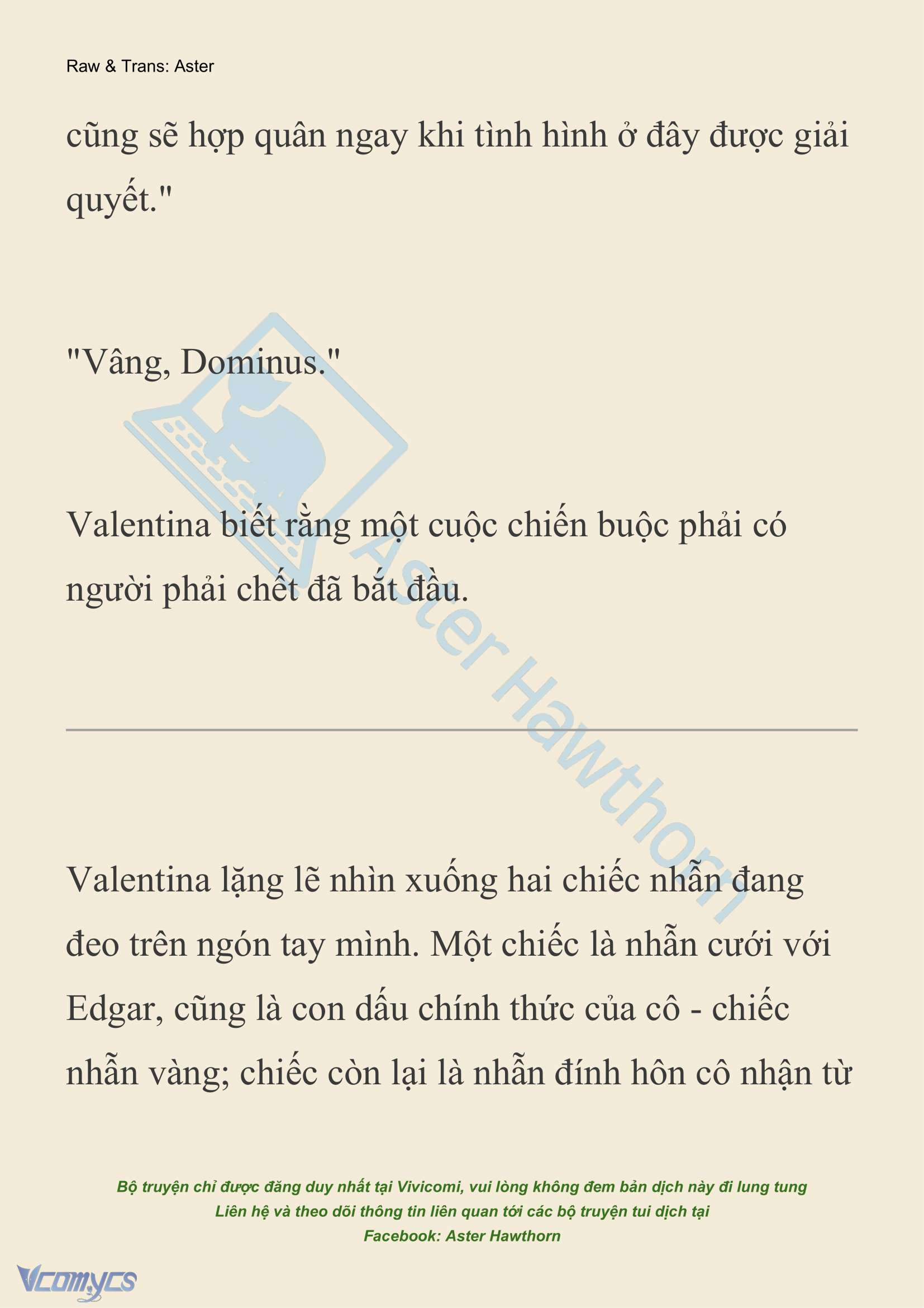 [NOVEL] Thiên Đường Của Valentina Chapter 106 - Trang 9