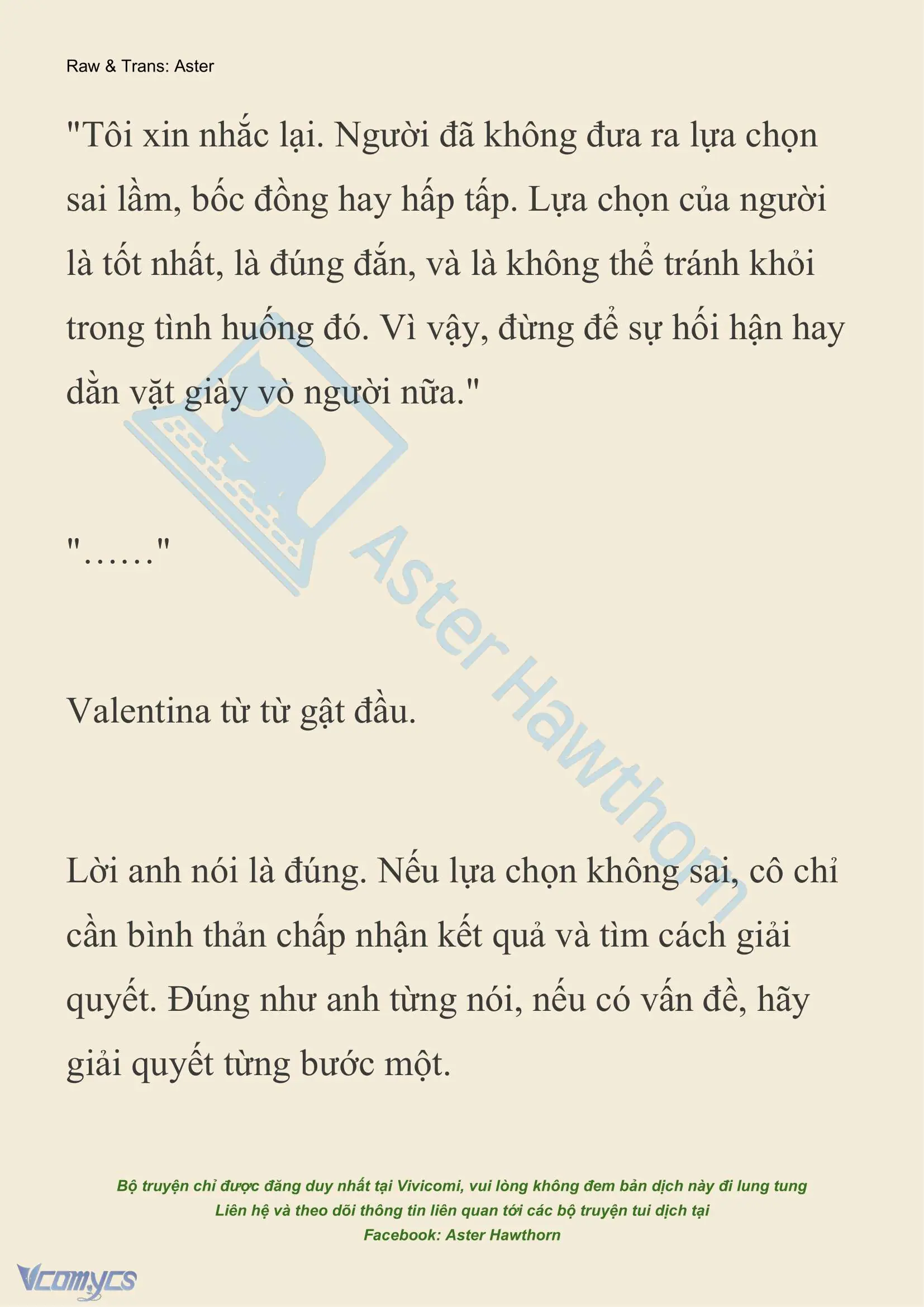 [NOVEL] Thiên Đường Của Valentina Chapter 107 - Trang 10