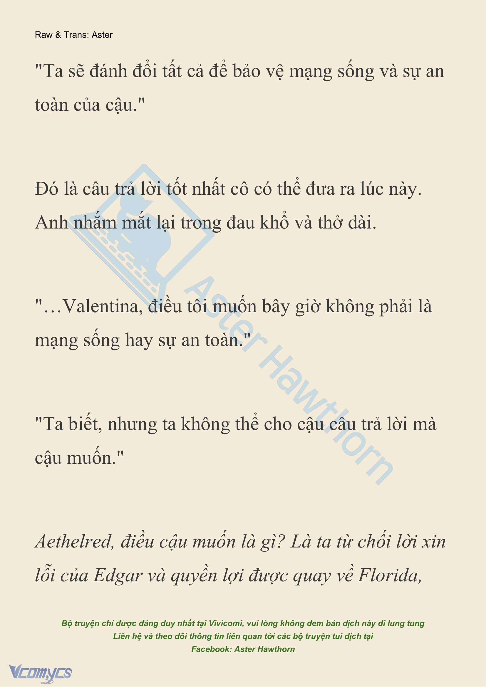 [NOVEL] Thiên Đường Của Valentina Chapter 107 - Trang 13
