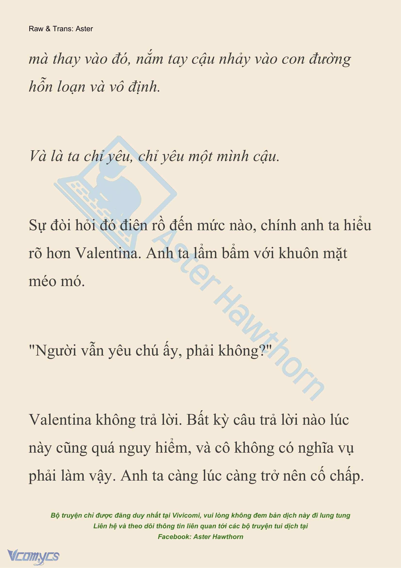 [NOVEL] Thiên Đường Của Valentina Chapter 107 - Trang 14