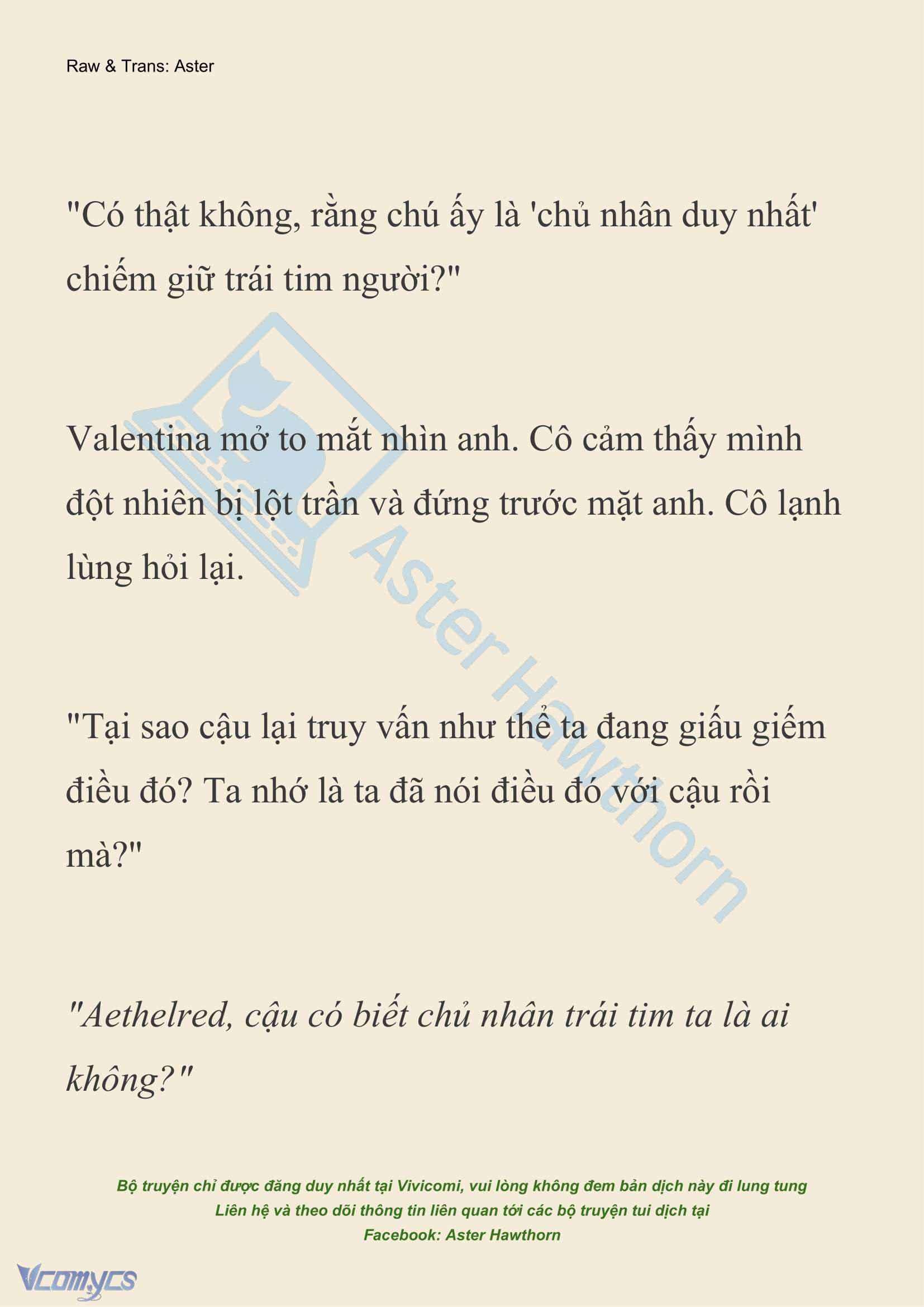 [NOVEL] Thiên Đường Của Valentina Chapter 107 - Trang 15