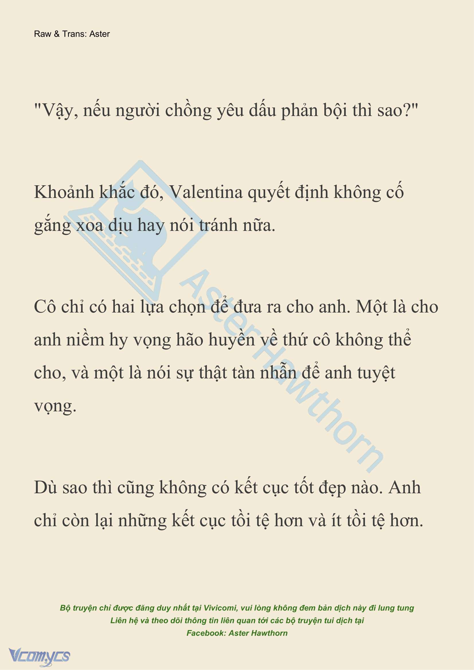 [NOVEL] Thiên Đường Của Valentina Chapter 107 - Trang 21