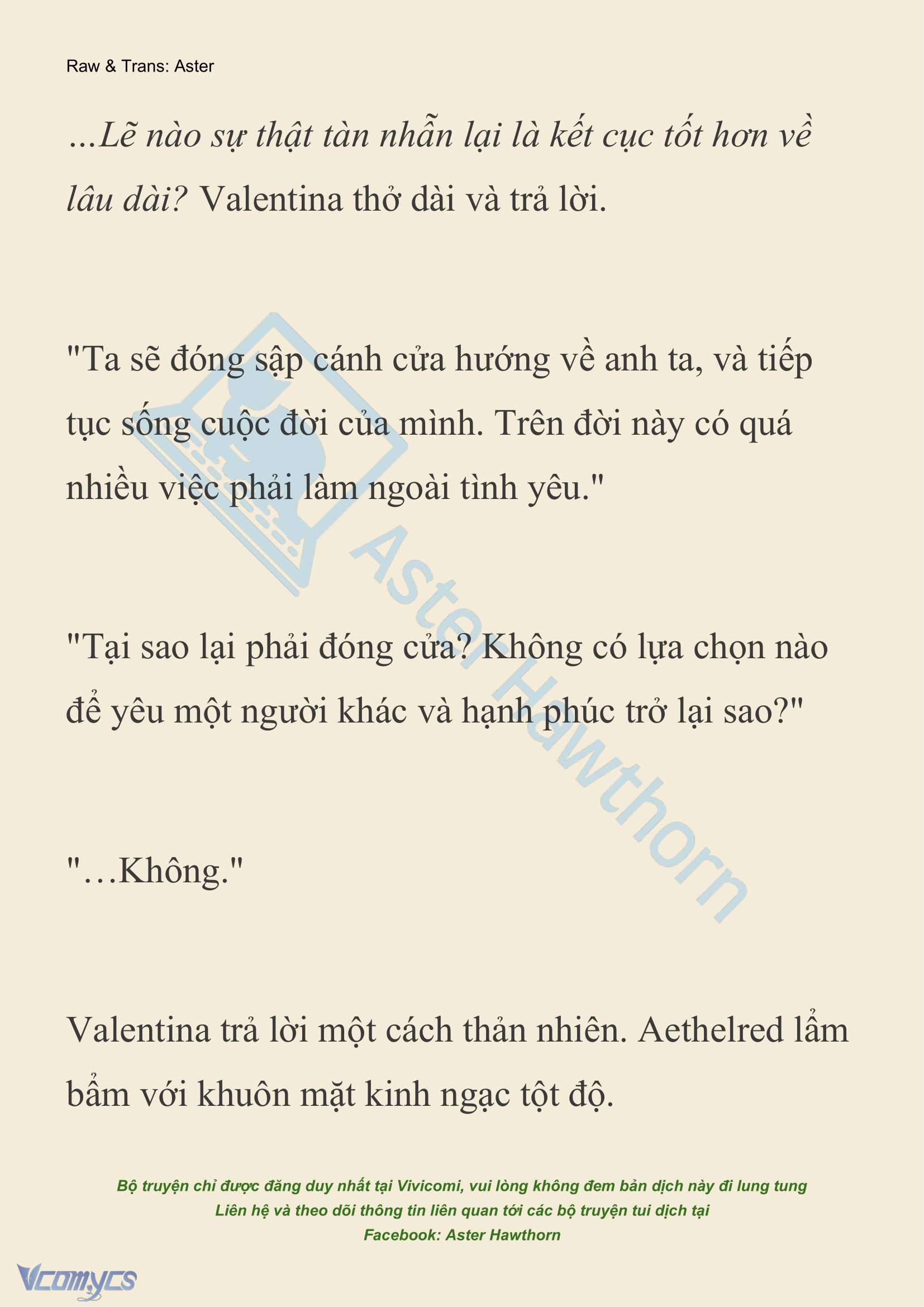 [NOVEL] Thiên Đường Của Valentina Chapter 107 - Trang 22