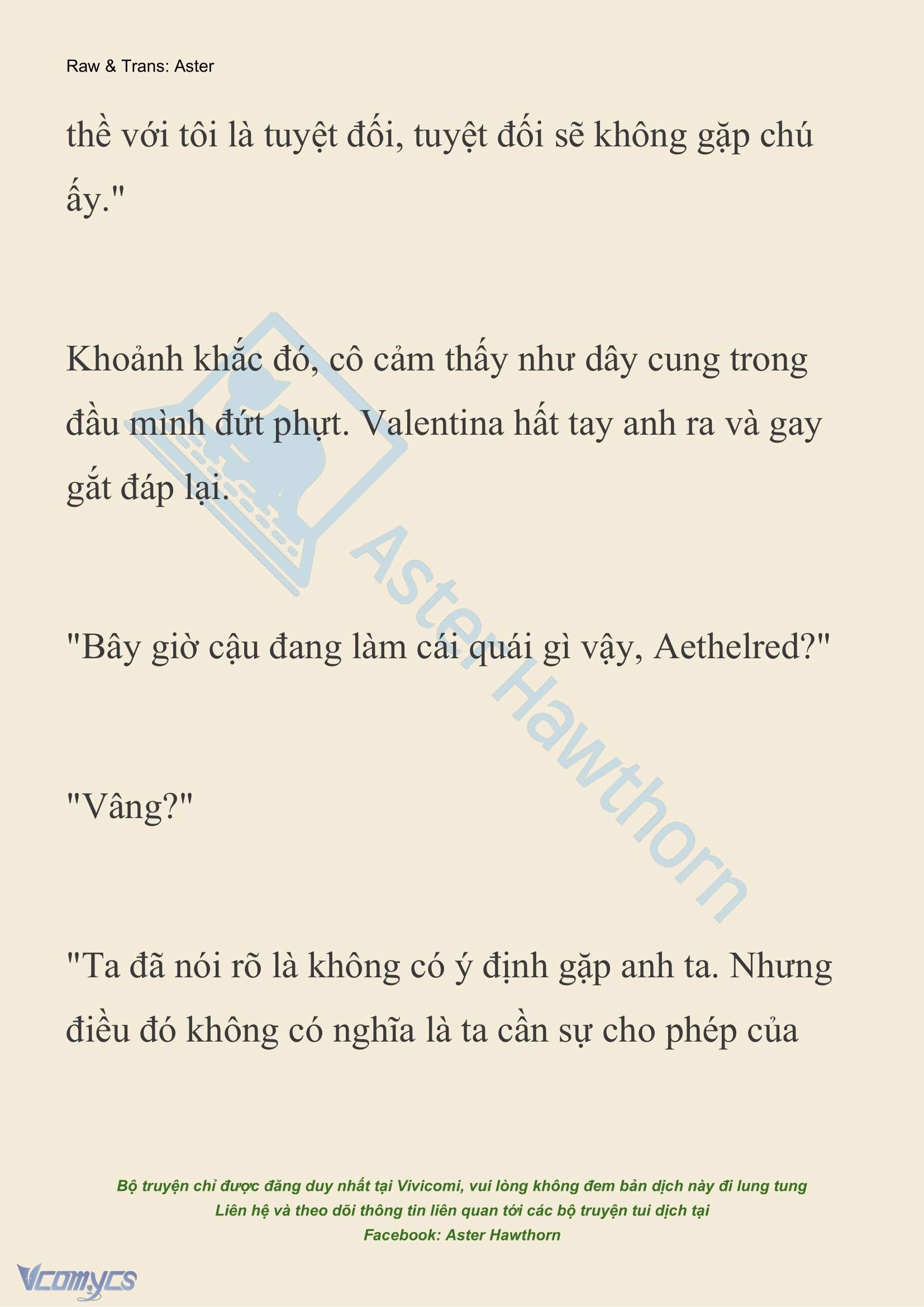 [NOVEL] Thiên Đường Của Valentina Chapter 107 - Trang 3