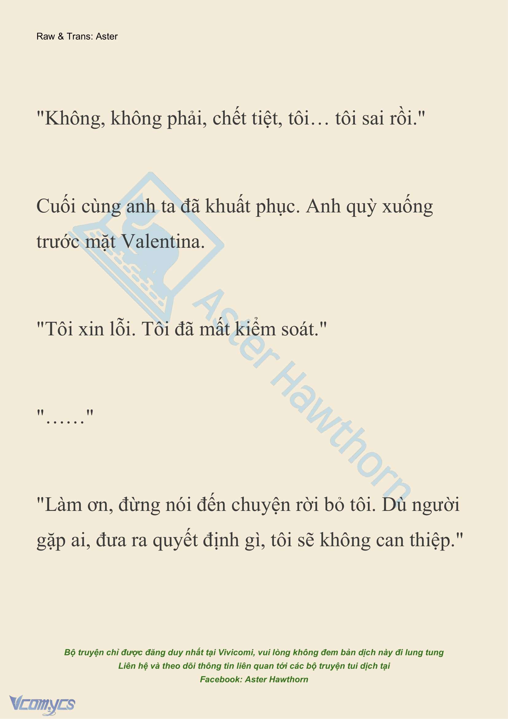 [NOVEL] Thiên Đường Của Valentina Chapter 108 - Trang 11