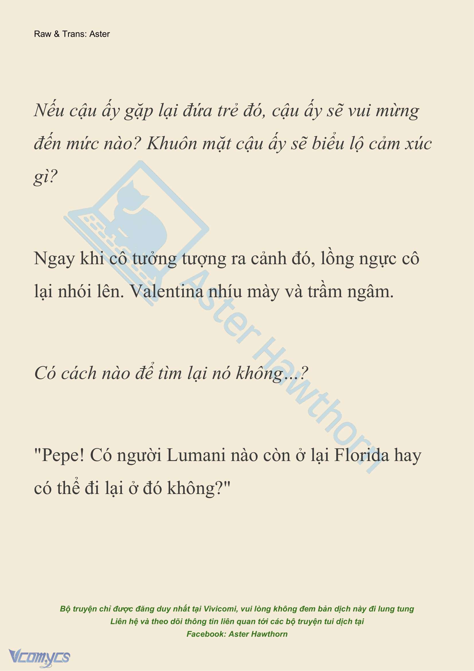 [NOVEL] Thiên Đường Của Valentina Chapter 108 - Trang 20