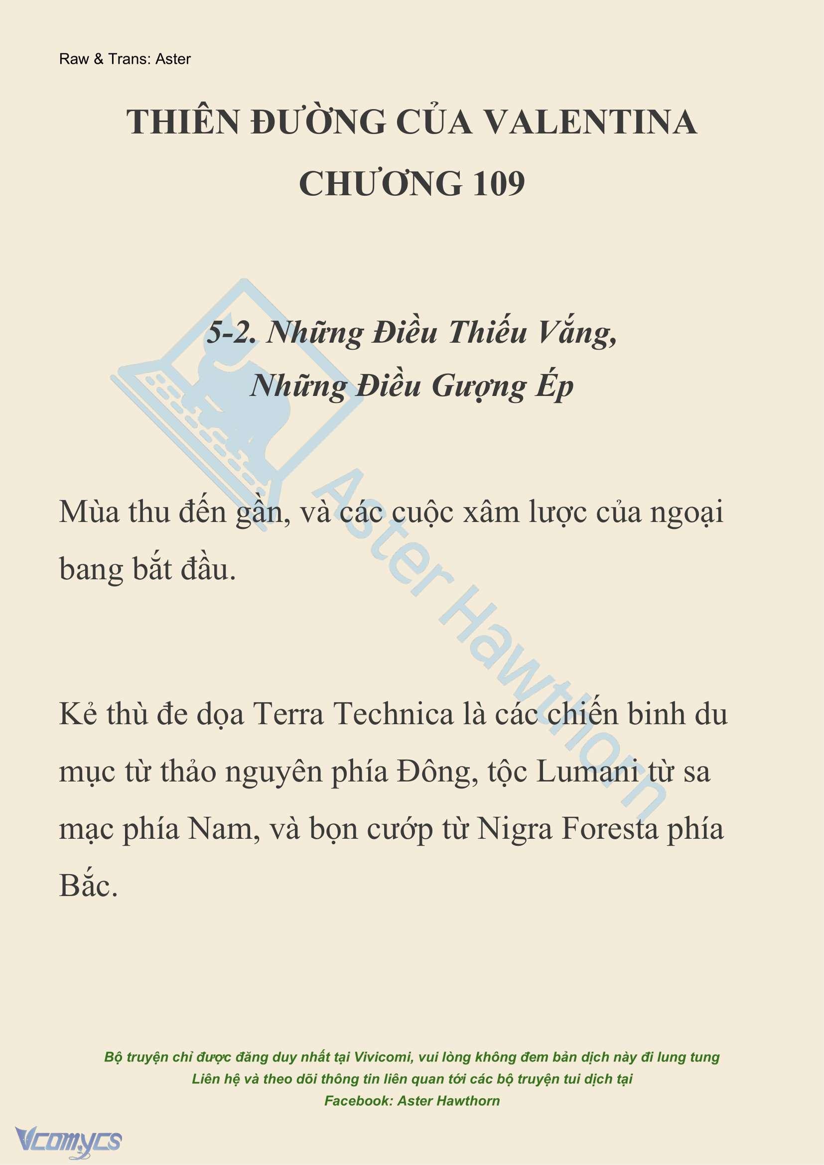[NOVEL] Thiên Đường Của Valentina Chapter 109 - Trang 2