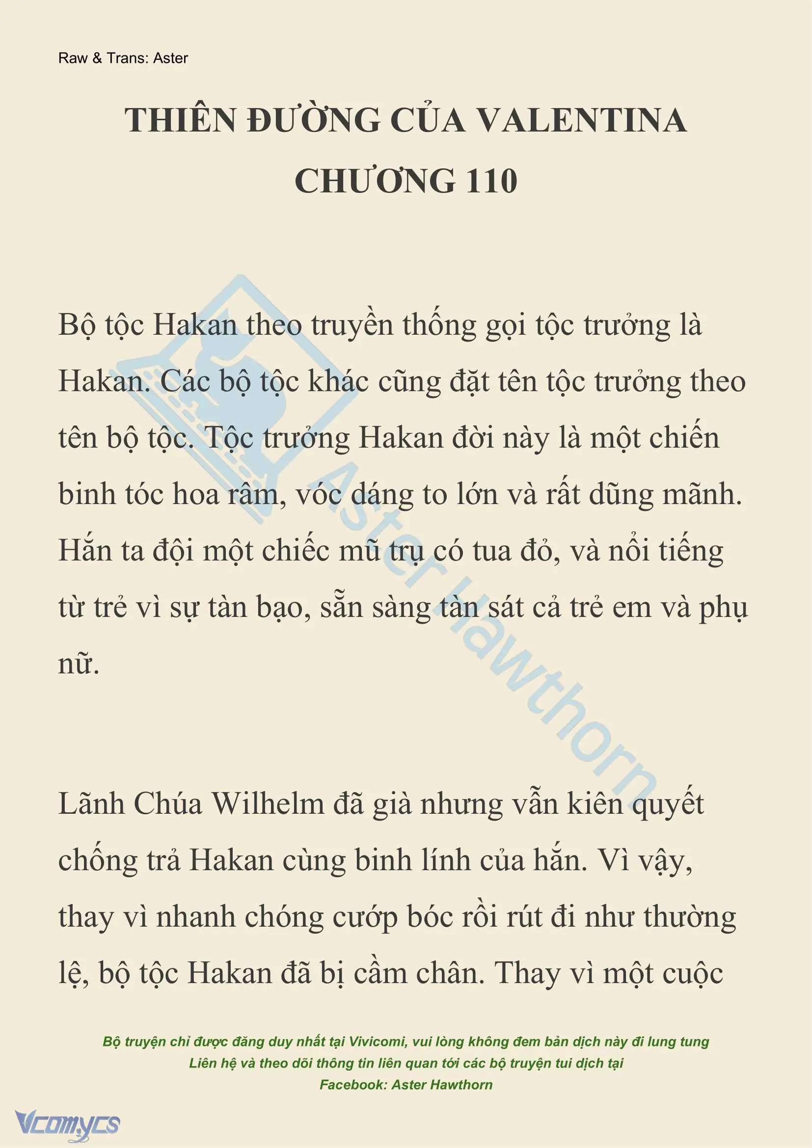 [NOVEL] Thiên Đường Của Valentina Chapter 110 - Trang 2