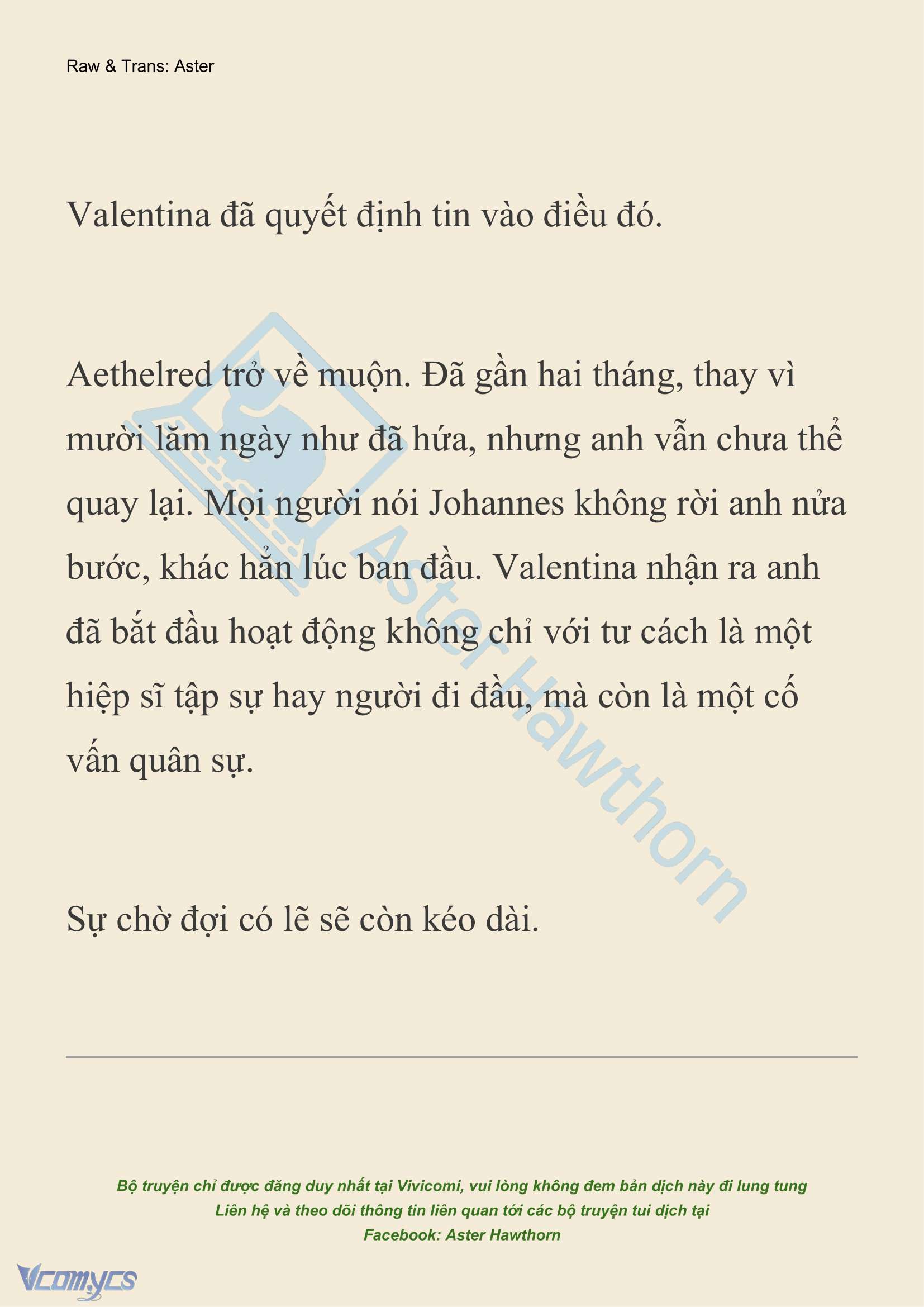 [NOVEL] Thiên Đường Của Valentina Chapter 111 - Trang 8