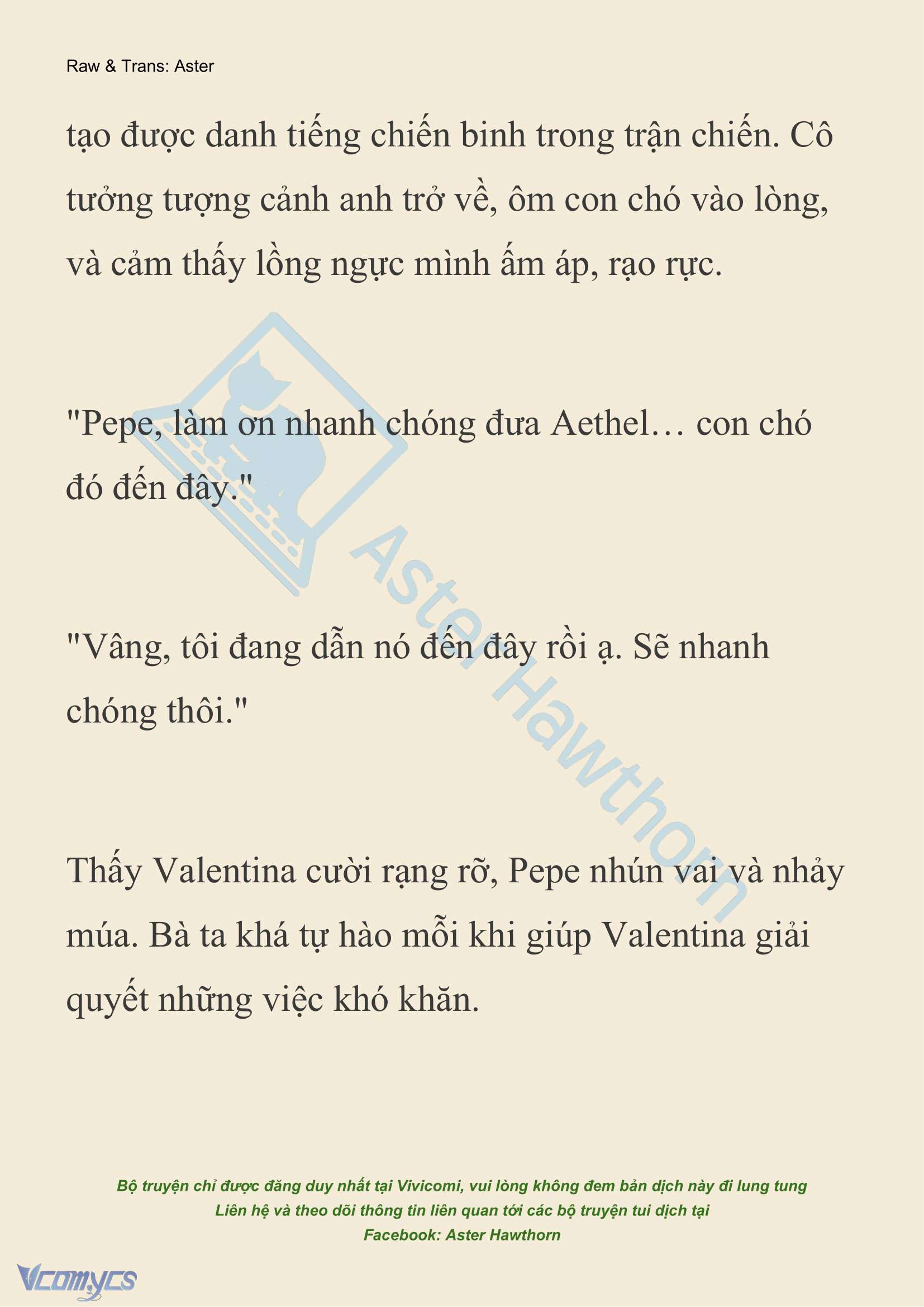 [NOVEL] Thiên Đường Của Valentina Chapter 112 - Trang 15