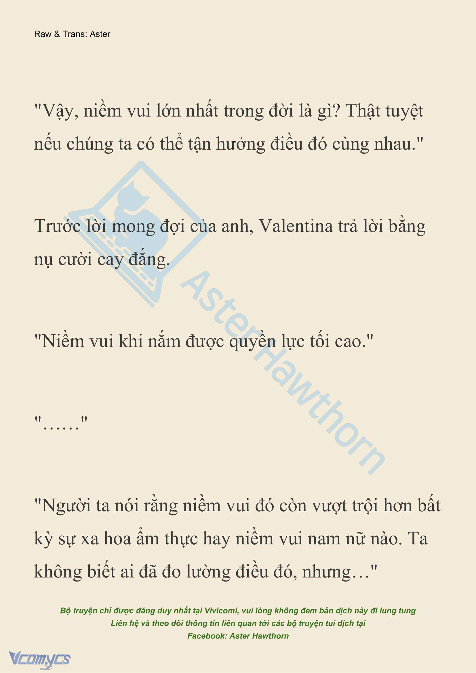 [NOVEL] Thiên Đường Của Valentina Chapter 112 - Trang 7