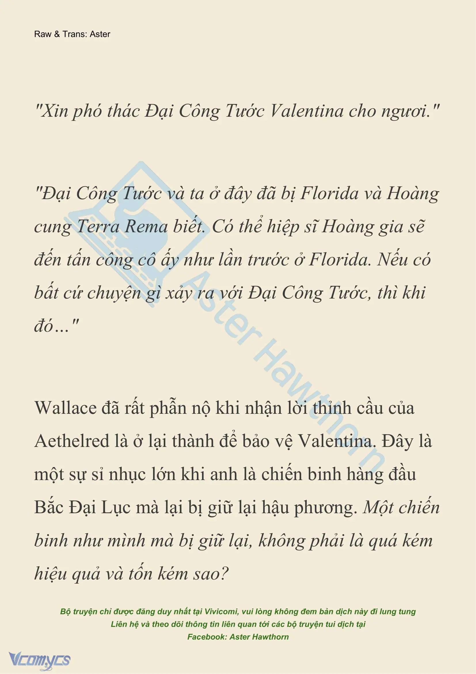 [NOVEL] Thiên Đường Của Valentina Chapter 113 - Trang 3