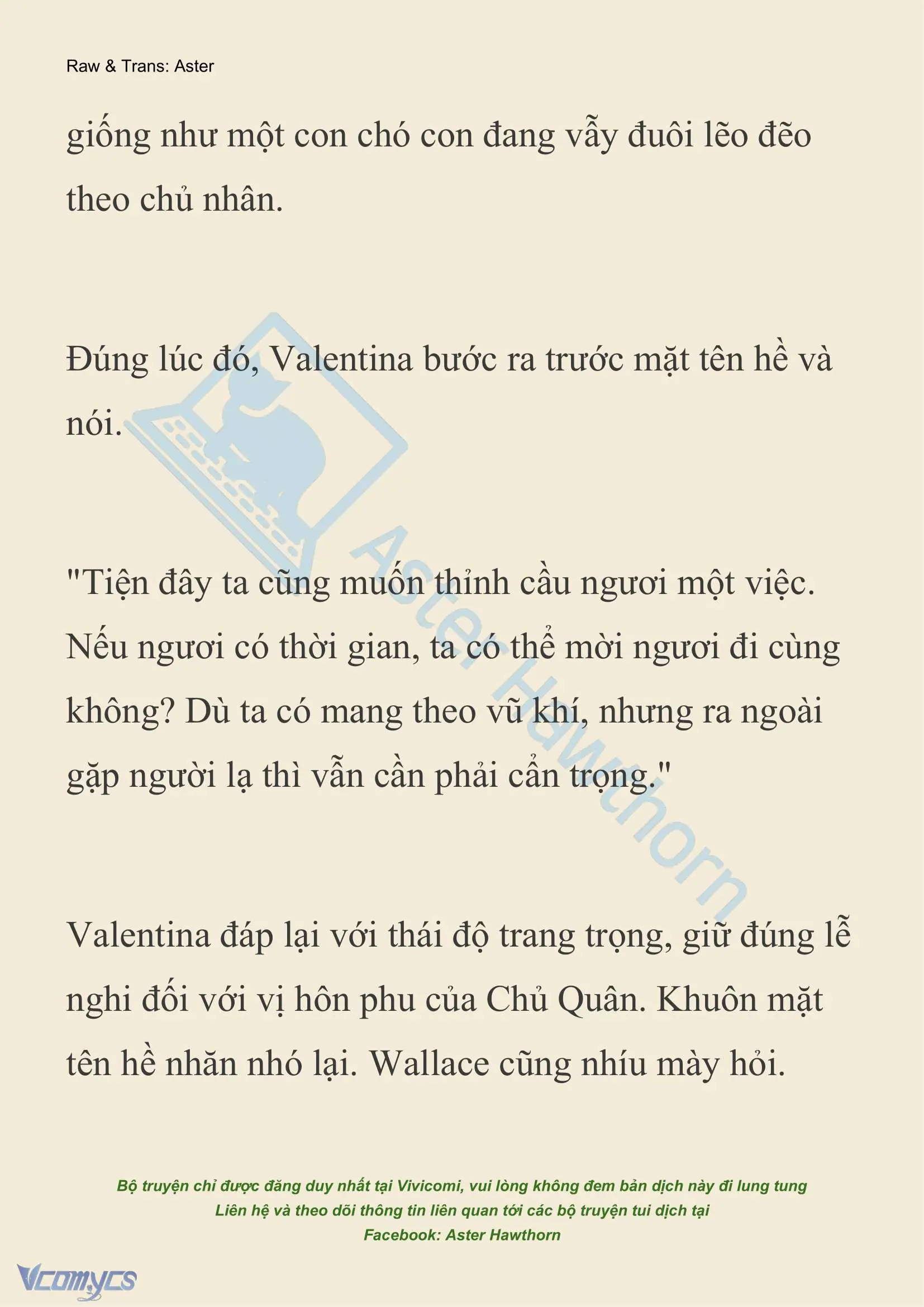 [NOVEL] Thiên Đường Của Valentina Chapter 113 - Trang 8