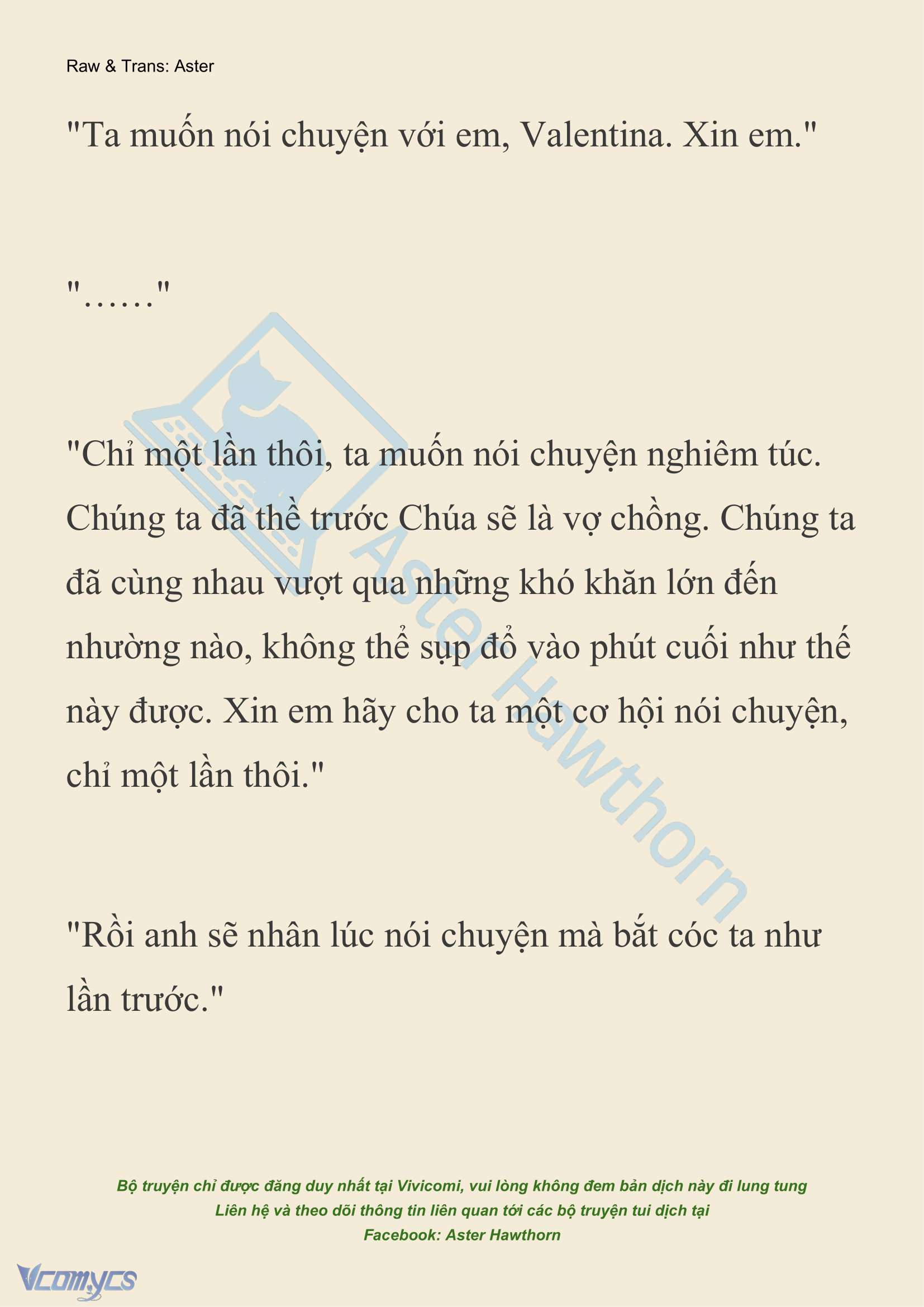 [NOVEL] Thiên Đường Của Valentina Chapter 114 - Trang 10