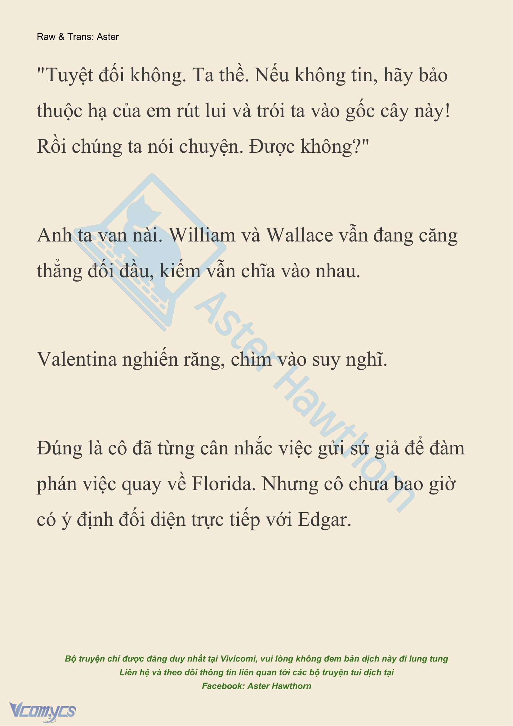 [NOVEL] Thiên Đường Của Valentina Chapter 114 - Trang 11