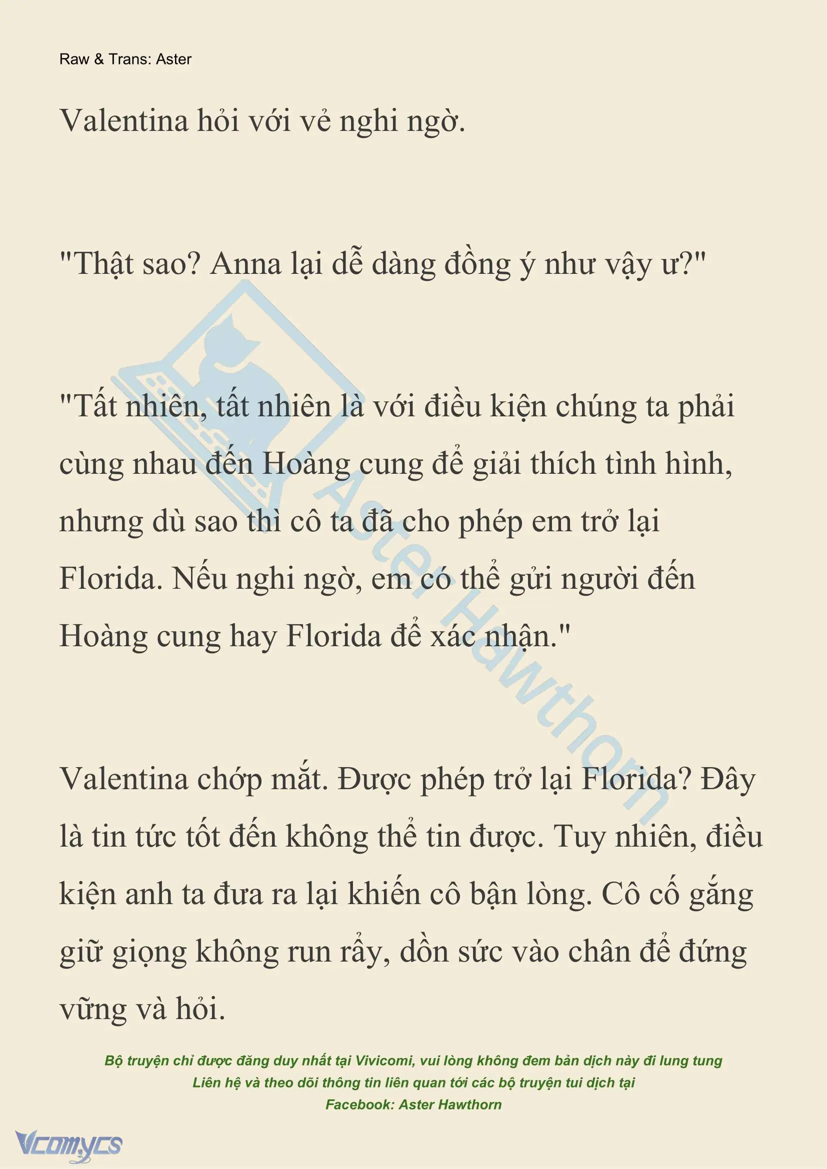 [NOVEL] Thiên Đường Của Valentina Chapter 114 - Trang 18
