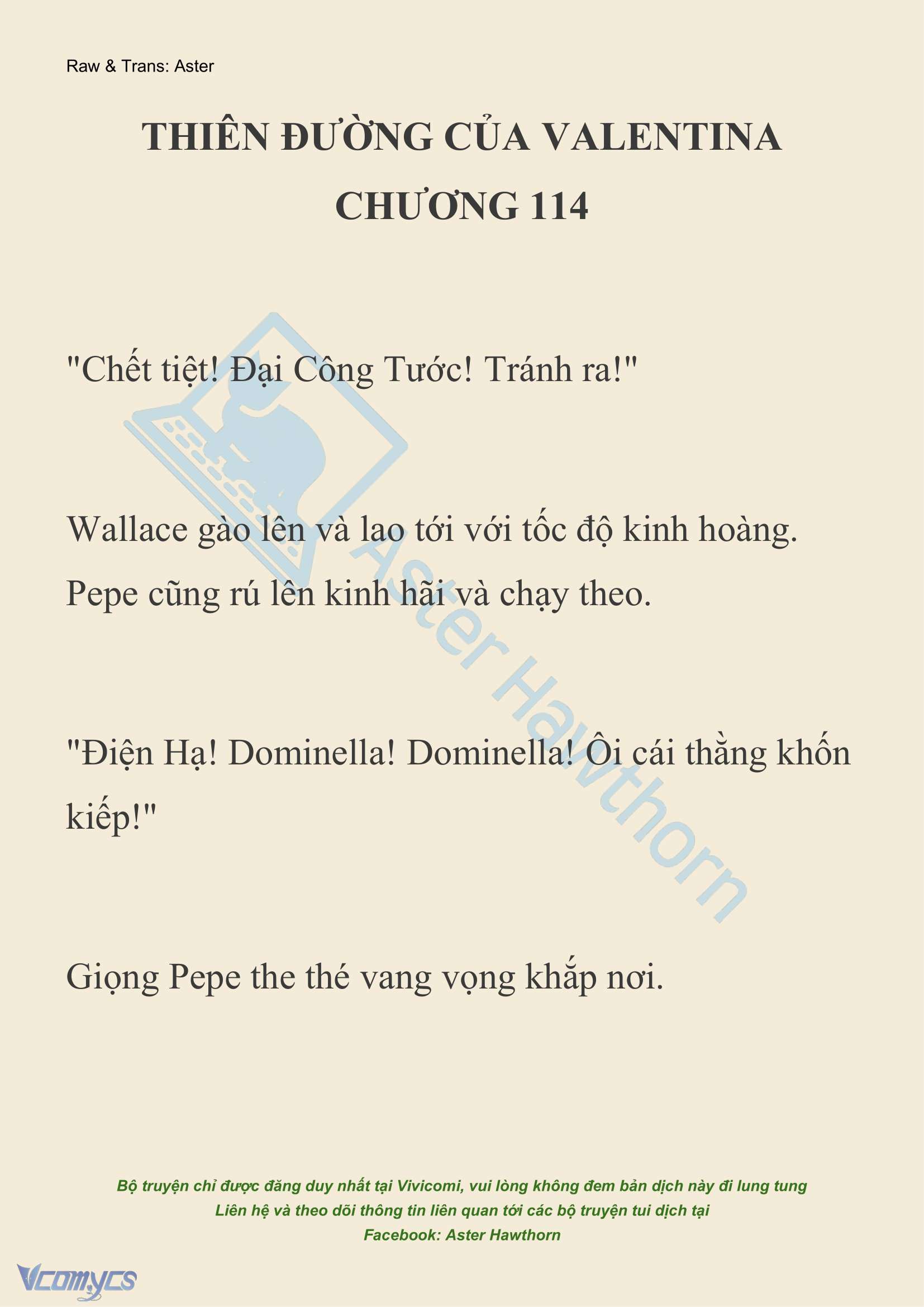 [NOVEL] Thiên Đường Của Valentina Chapter 114 - Trang 2
