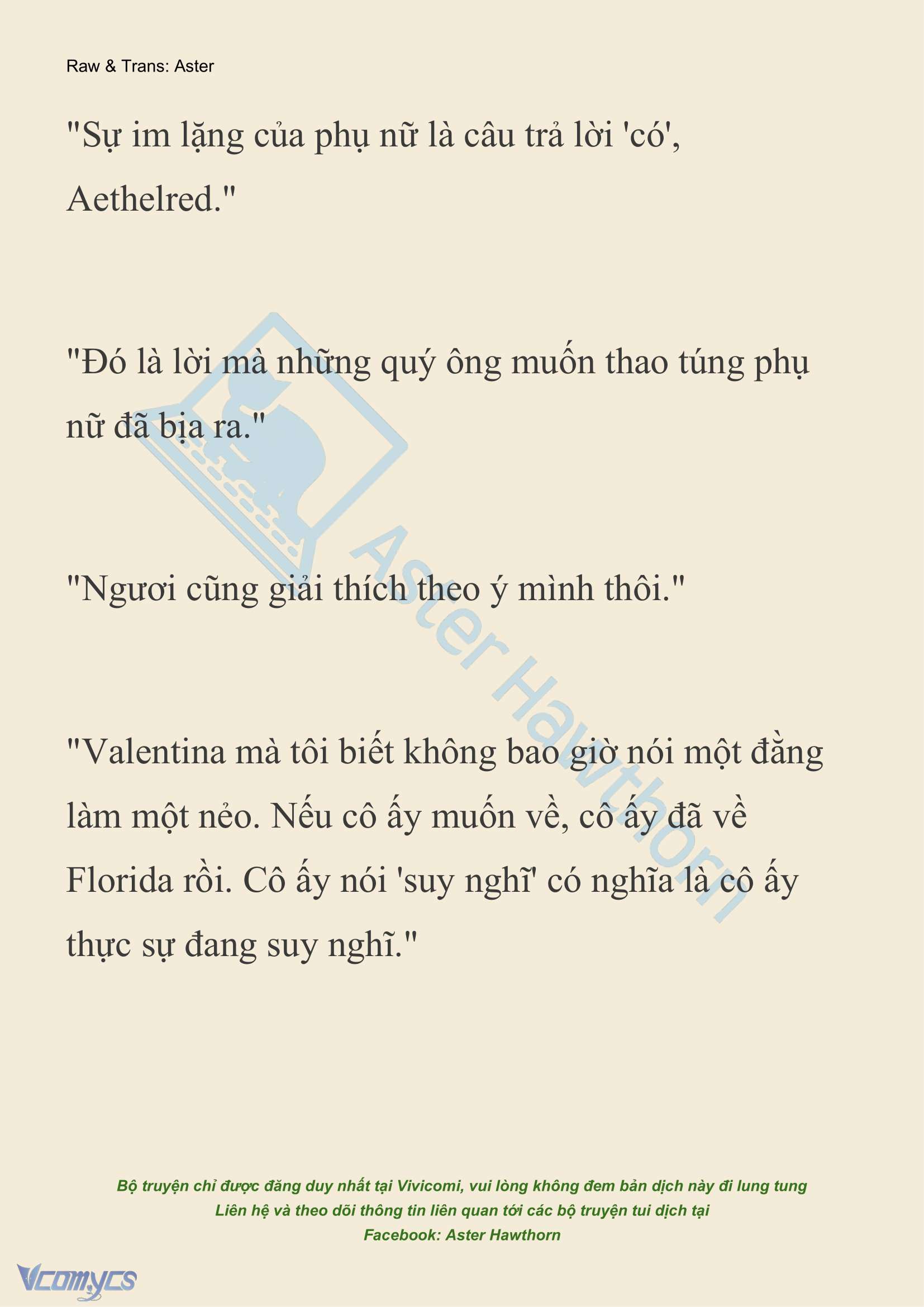 [NOVEL] Thiên Đường Của Valentina Chapter 115 - Trang 10