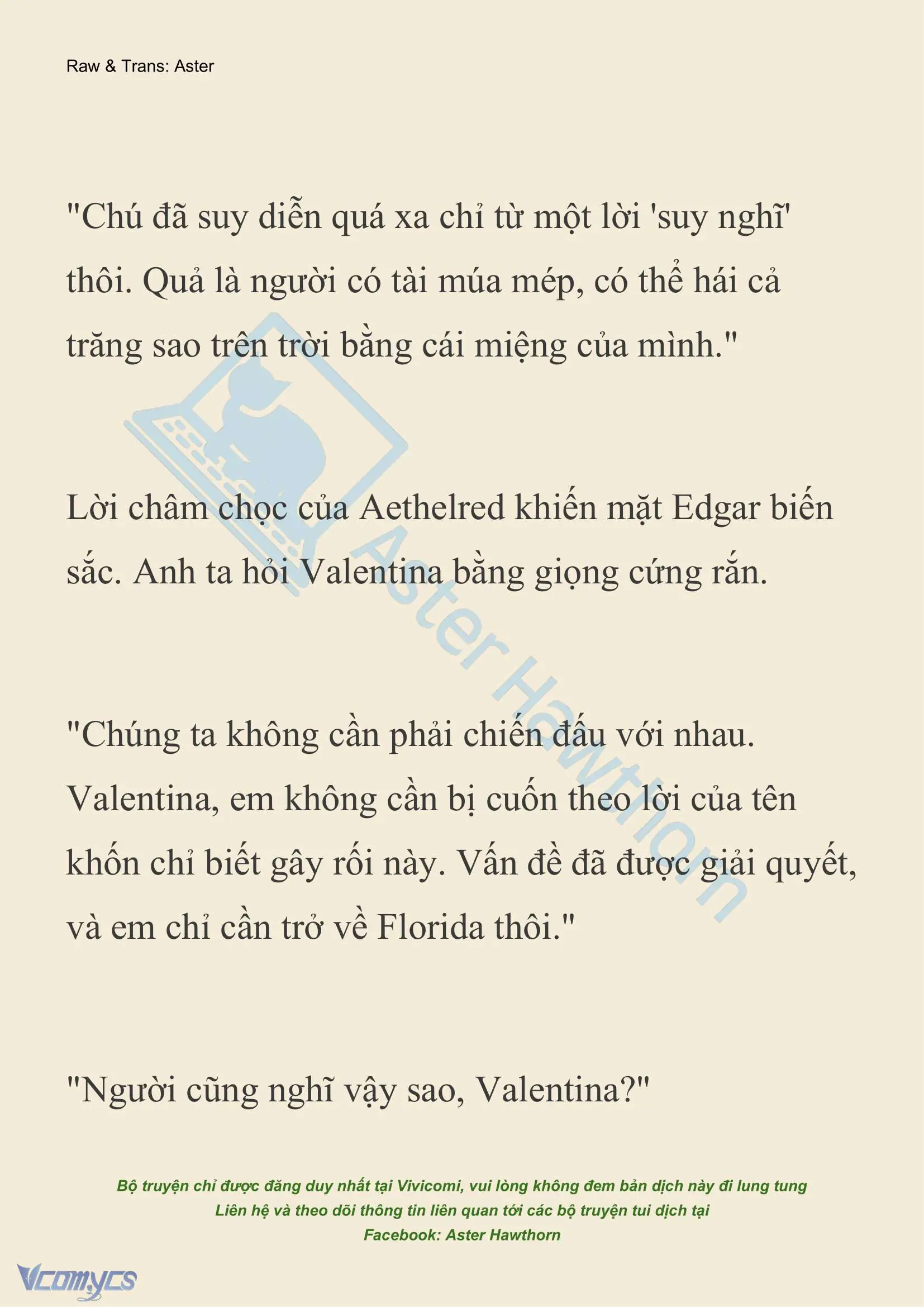 [NOVEL] Thiên Đường Của Valentina Chapter 115 - Trang 7