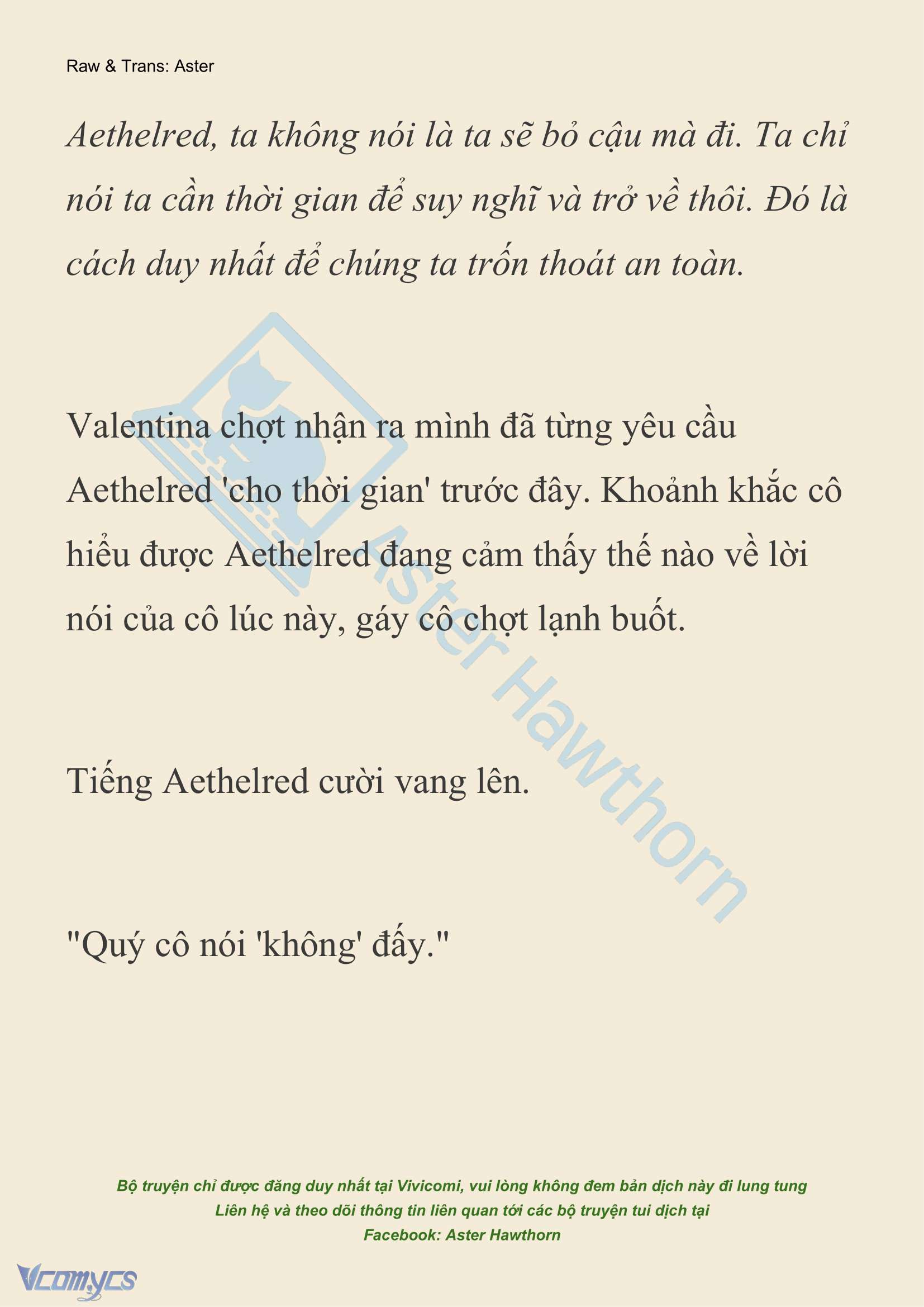 [NOVEL] Thiên Đường Của Valentina Chapter 115 - Trang 9