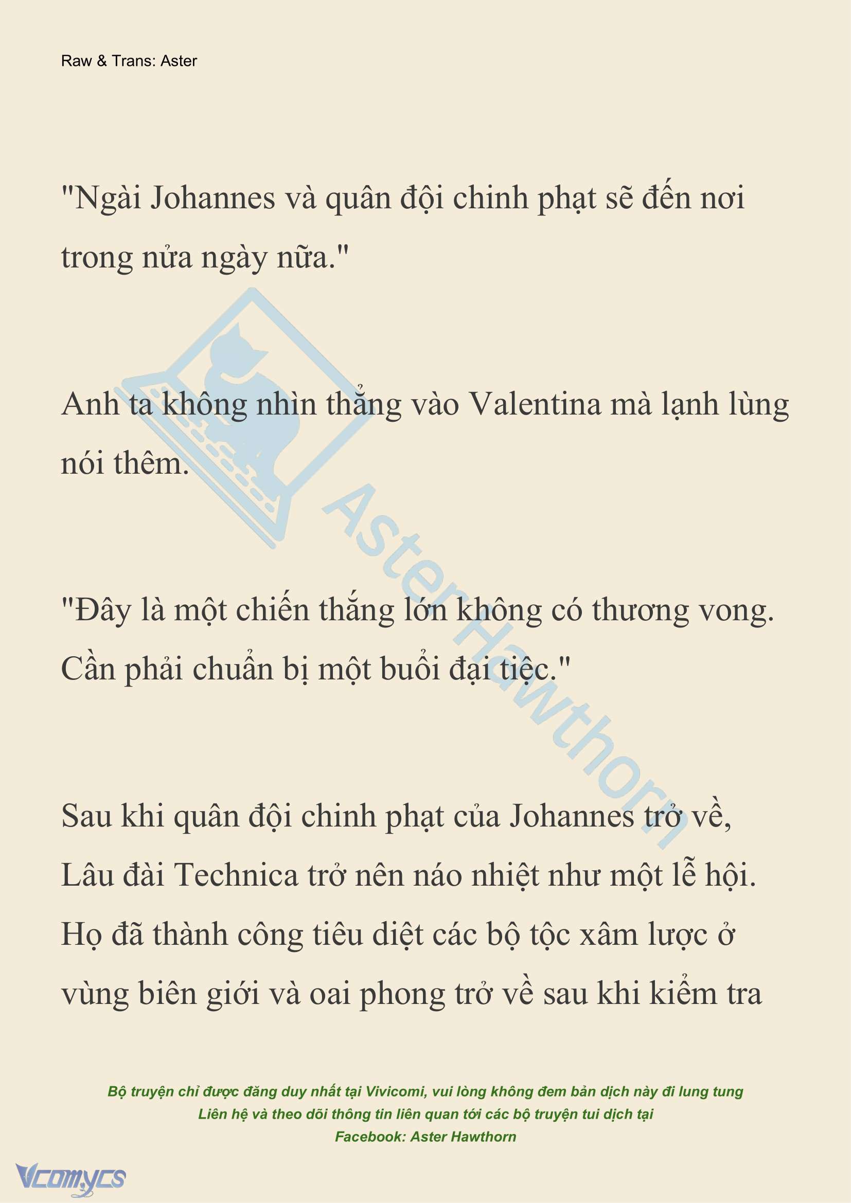 [NOVEL] Thiên Đường Của Valentina Chapter 116 - Trang 4