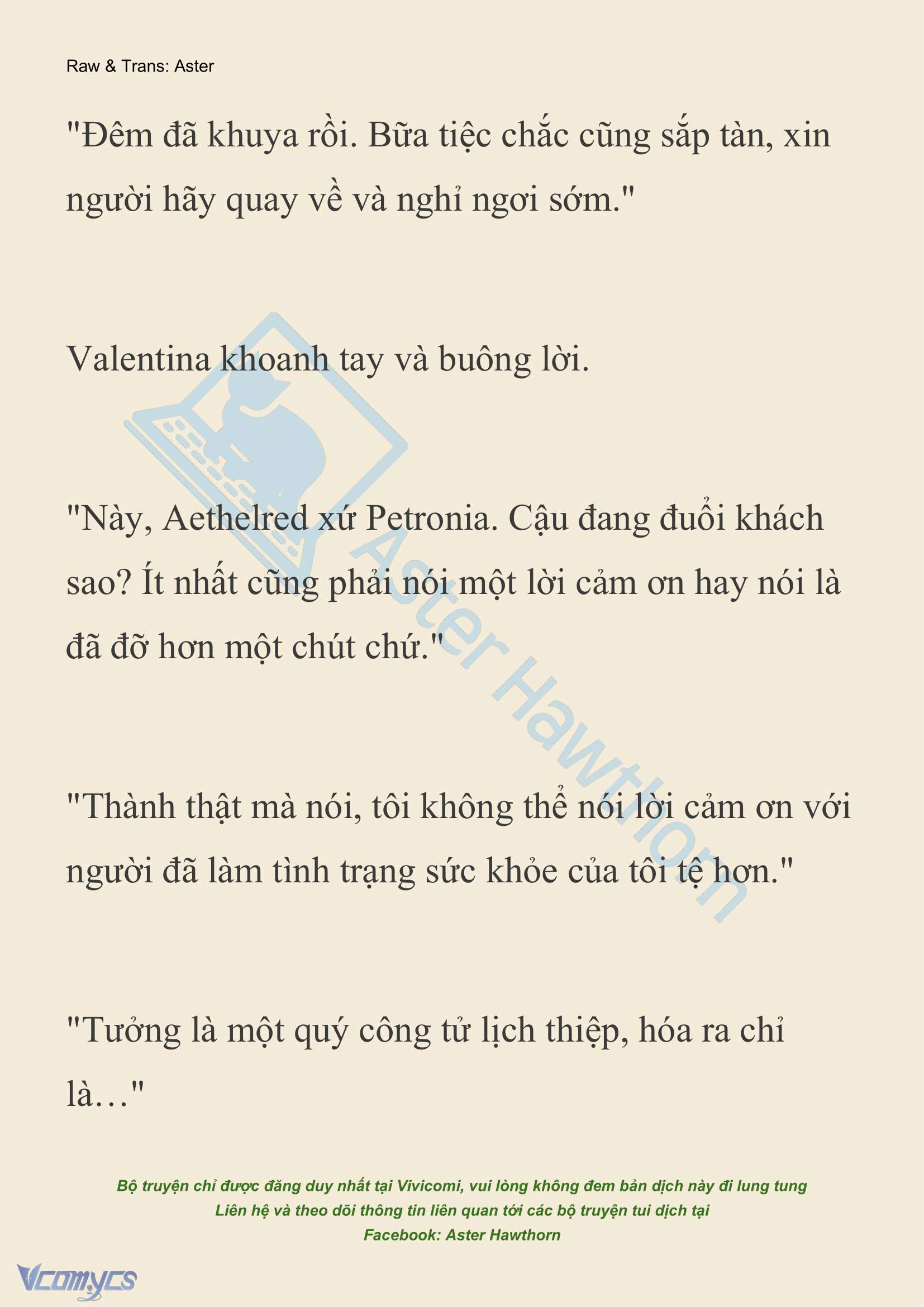[NOVEL] Thiên Đường Của Valentina Chapter 117 - Trang 9
