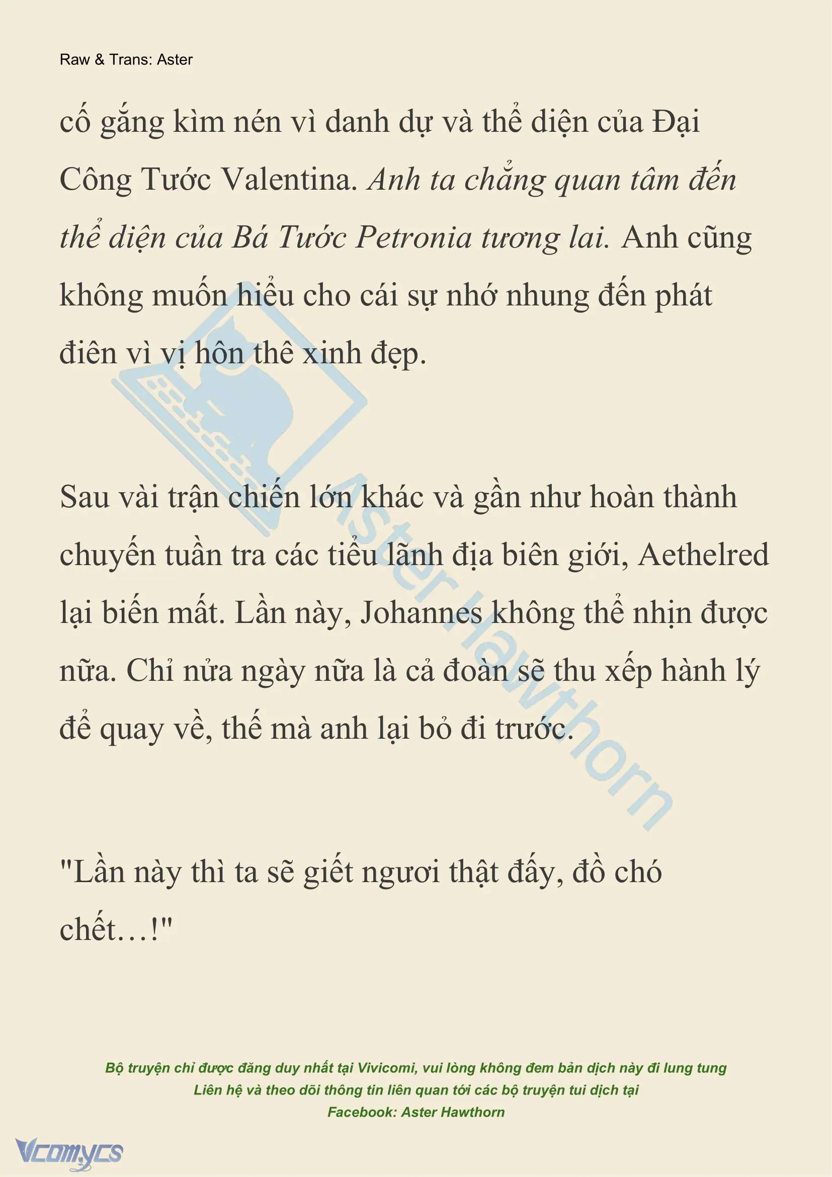 [NOVEL] Thiên Đường Của Valentina Chapter 118 - Trang 7