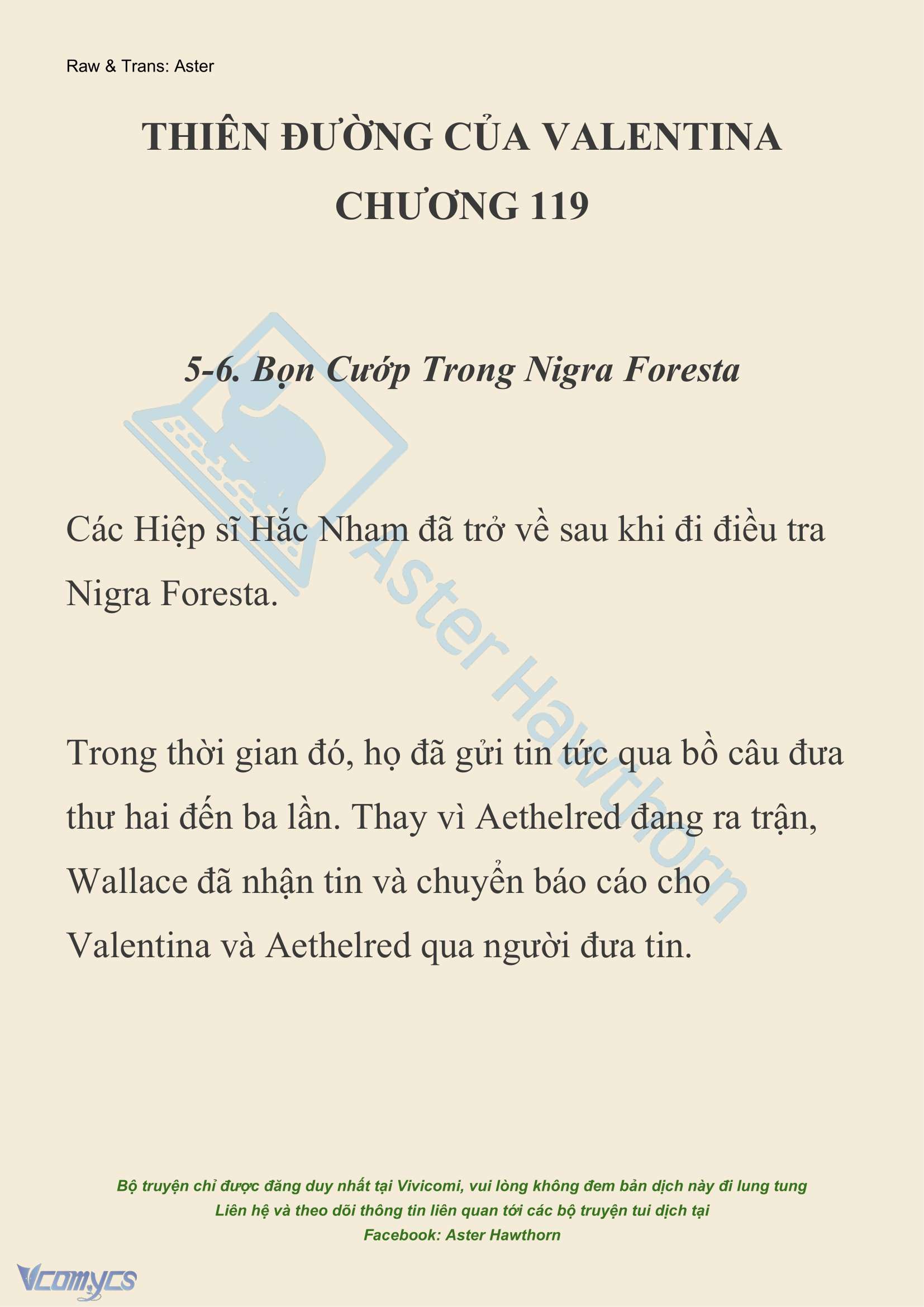 [NOVEL] Thiên Đường Của Valentina Chapter 119 - Trang 2